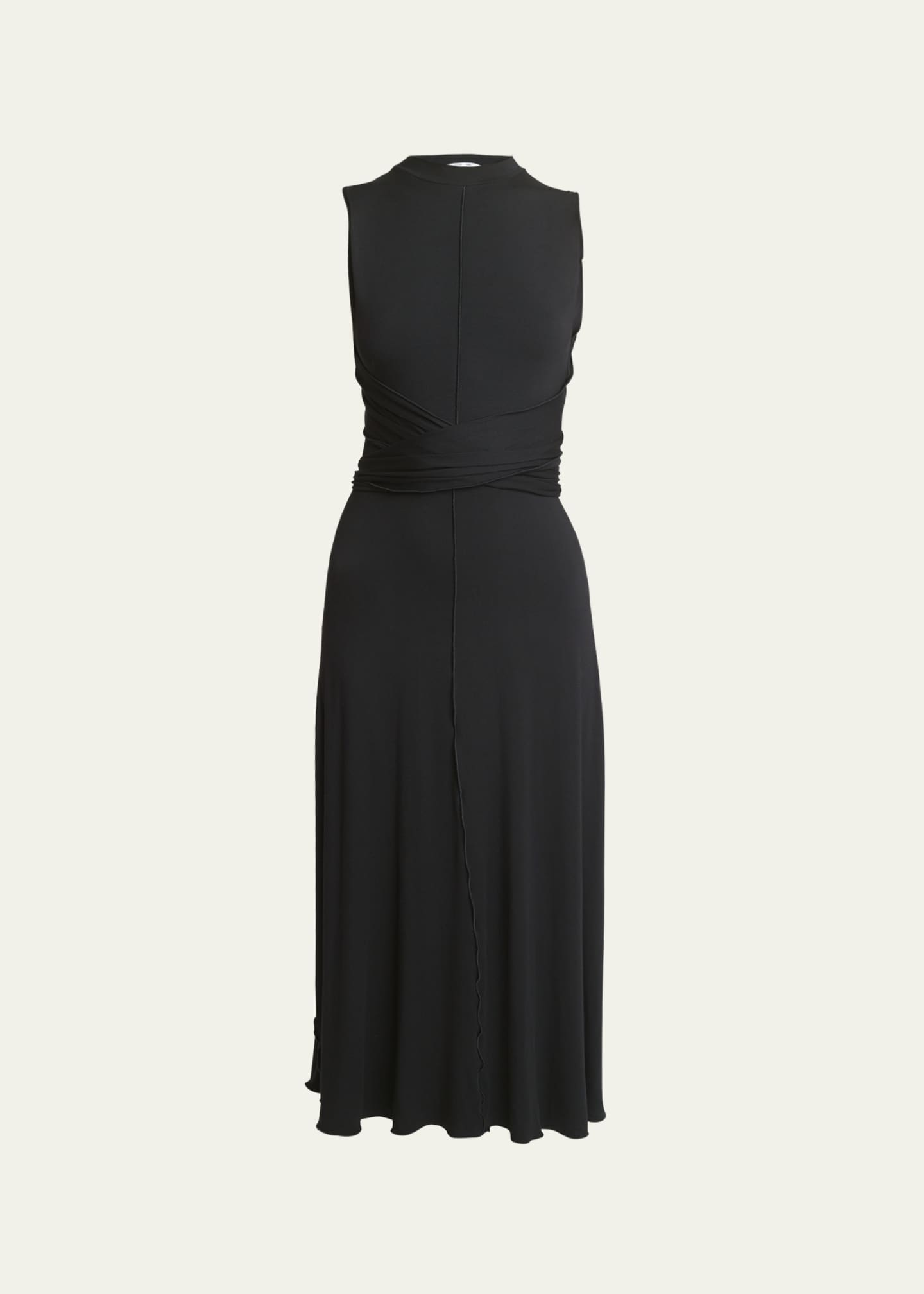 White jersey new arrivals midi dress