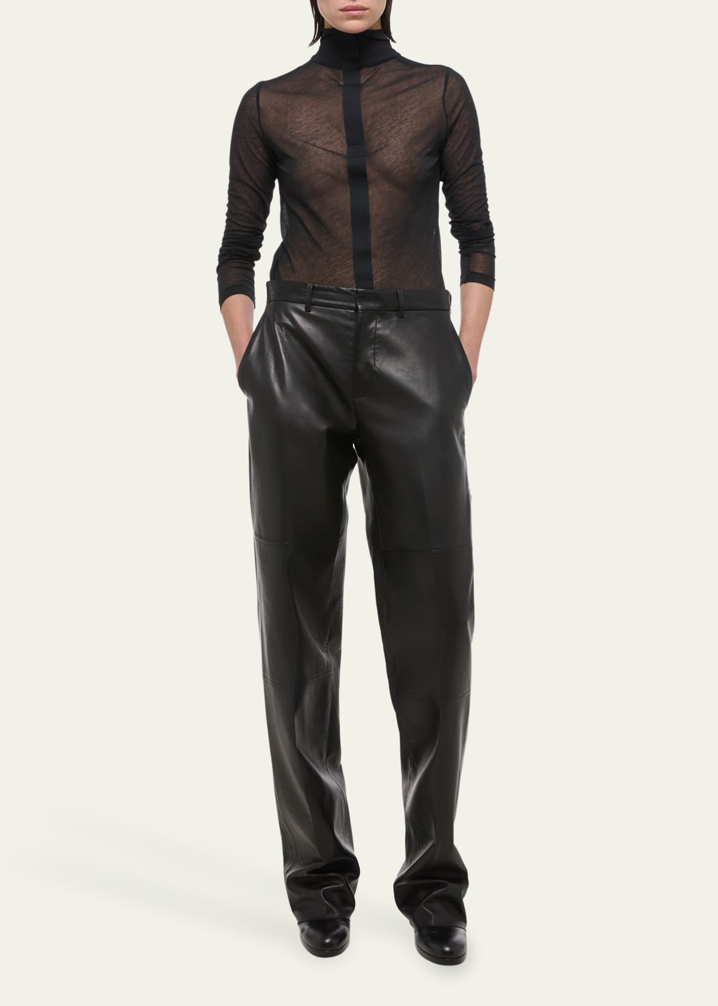 Helmut Lang // Silk Sheer Asymmetrical Top – VSP Consignment