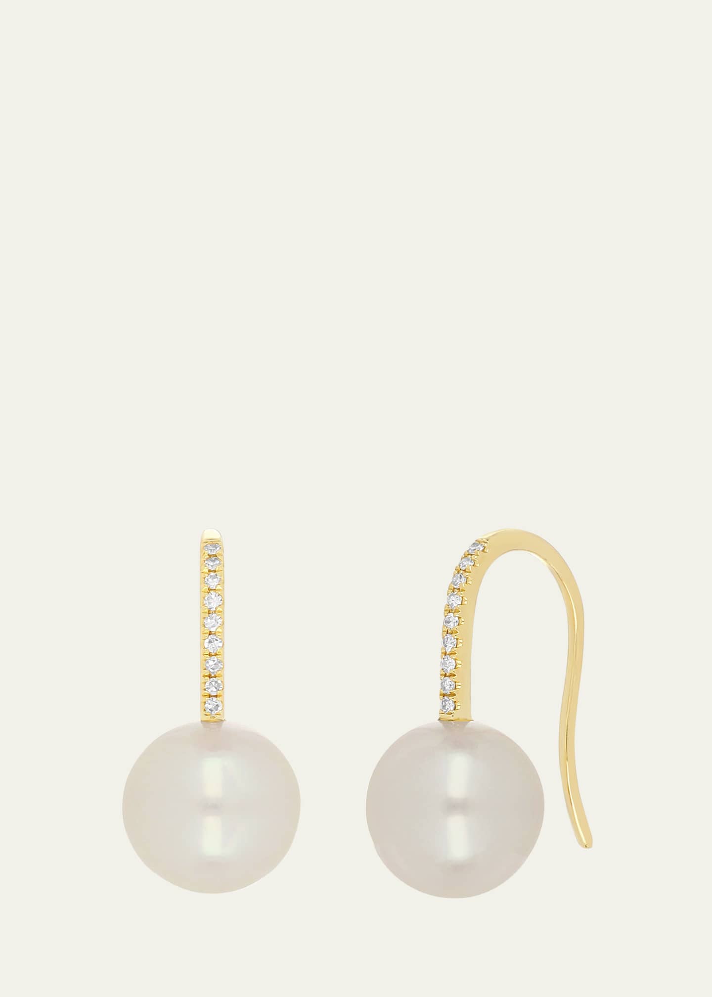 EF Collection Pearl Ball Drop Earrings Bergdorf Goodman