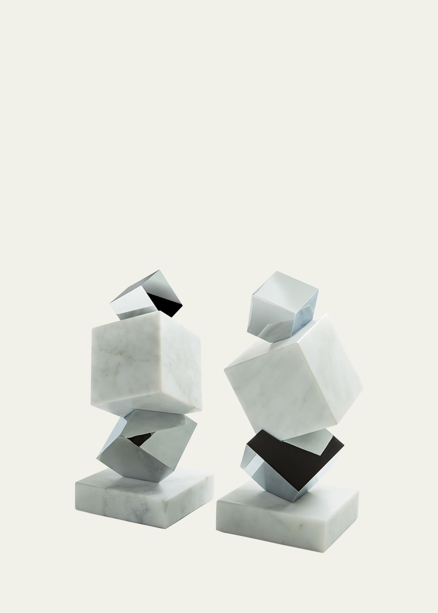 ANNA New York Marble Torre Objet Image 1 of 3