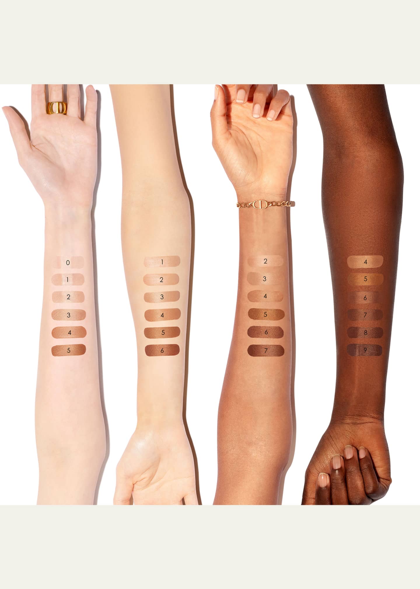 DIOR Dior Forever Glow Star Filter Multi-Use Highlighter, Complexion Enhancing Fluid Image 4 of 5
