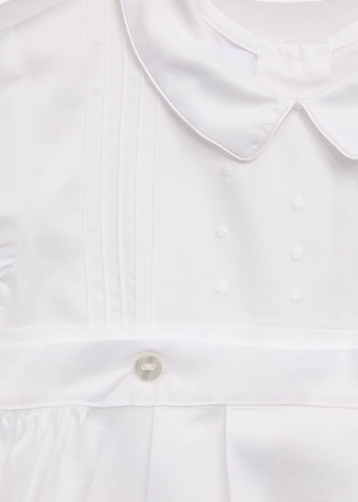 Kissy Kissy Kid's Graham Christening Button Off Gown, Size 0M-12M Image 2 of 2