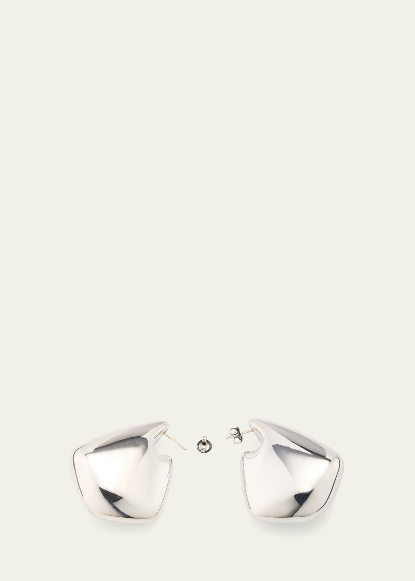 Bottega Veneta Large Fin Earrings Image 4 of 4