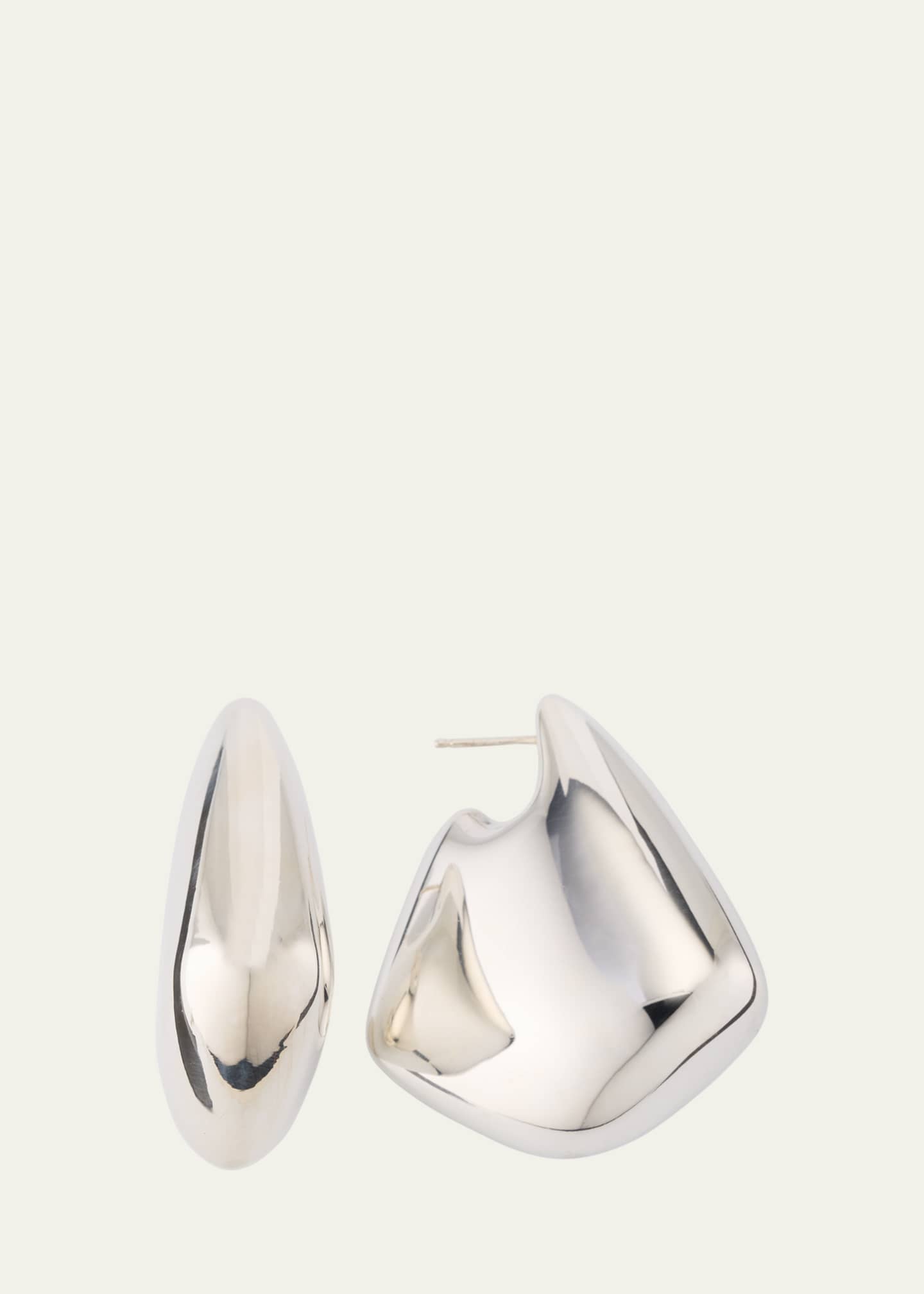 Bottega Veneta Large Fin Earrings Image 1 of 4