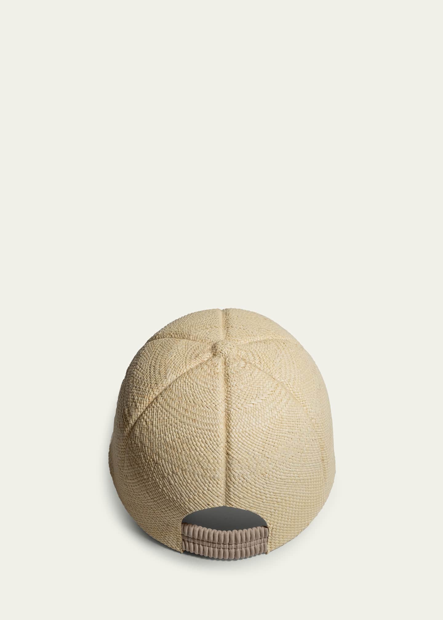 Barbisio Joe Straw Baseball Hat Image 3 of 4