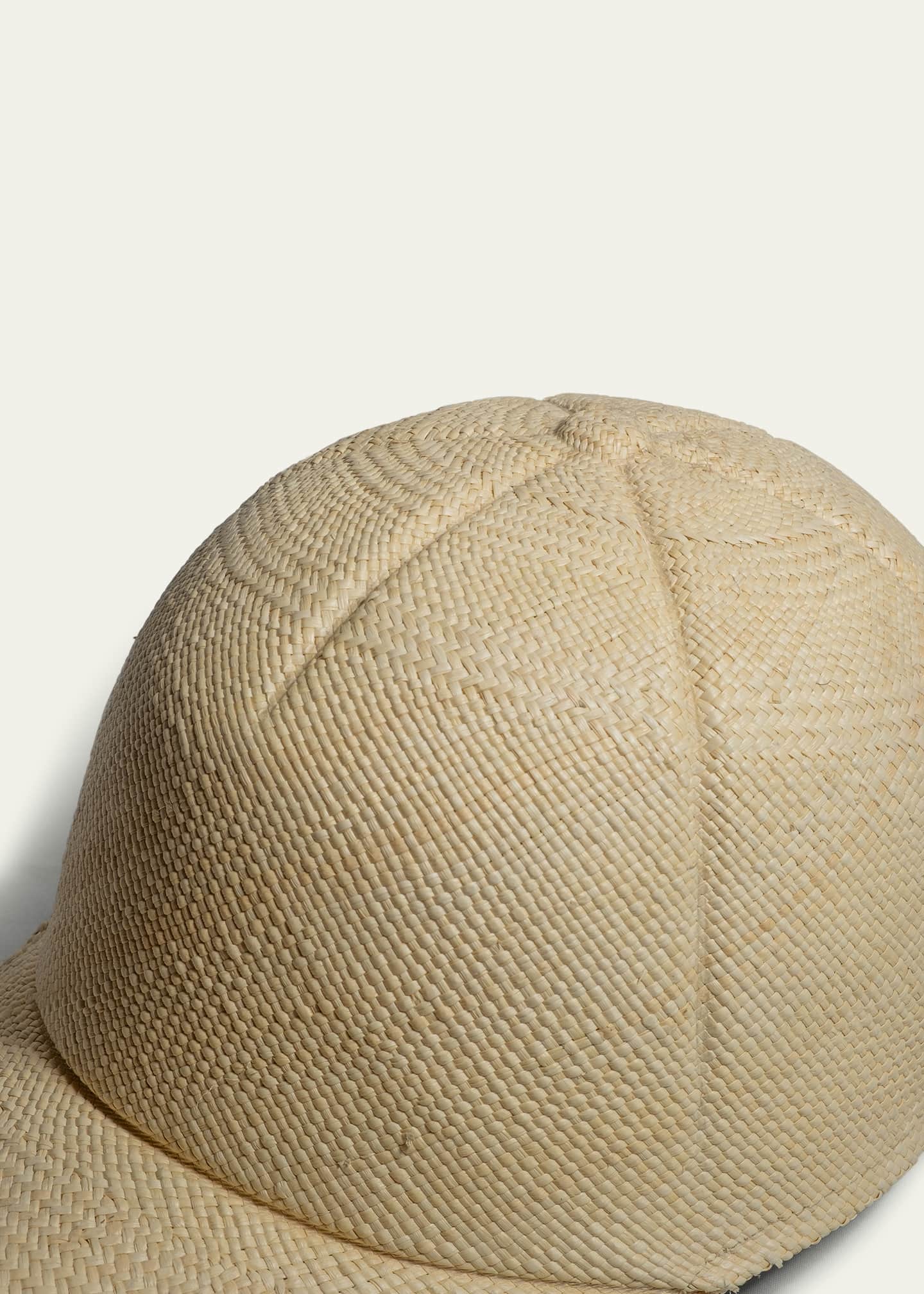 Barbisio Joe Straw Baseball Hat Image 4 of 4