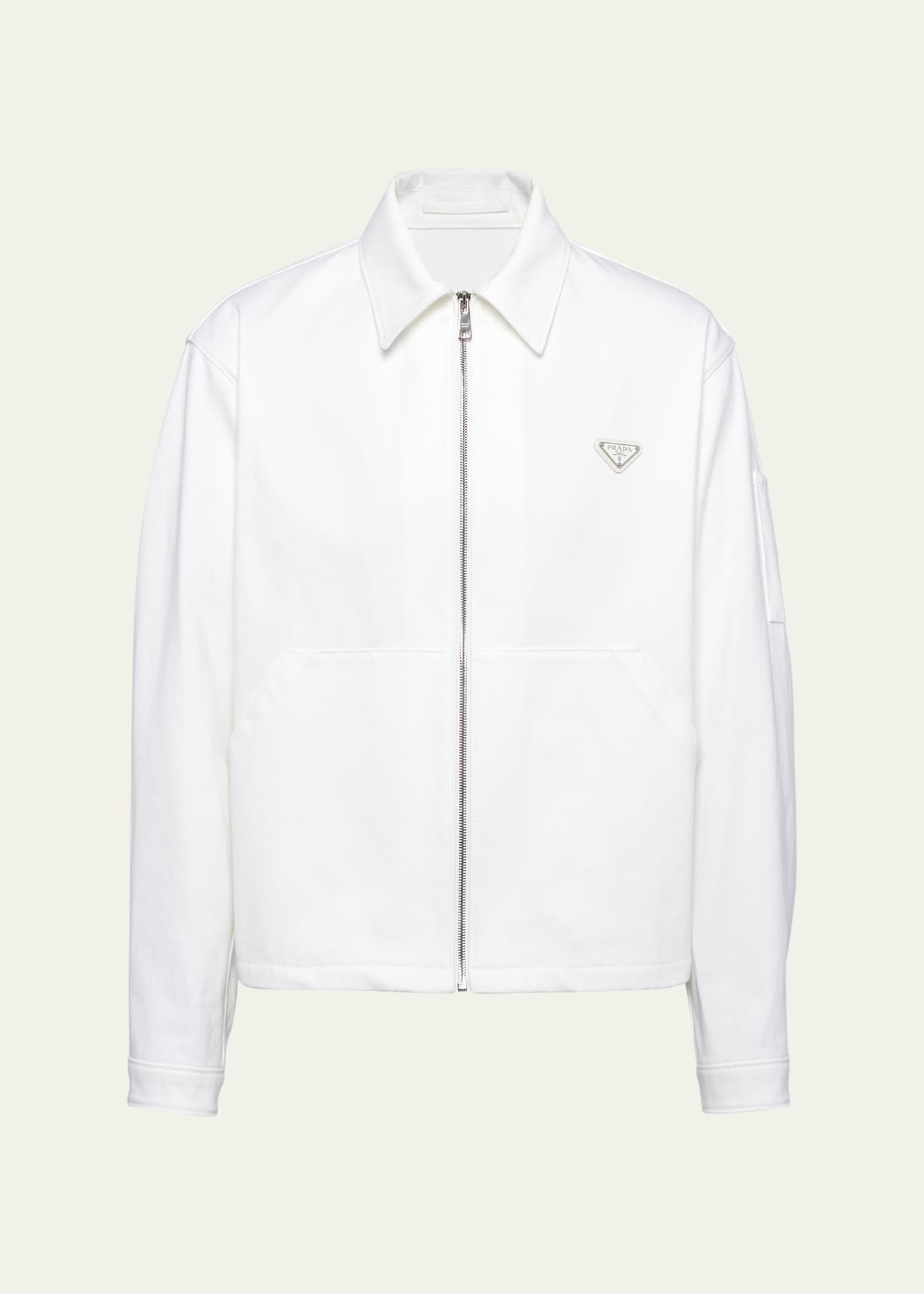 行列のできるレビュー商品、集めました。高評価アイテム Men's Prada Bull Goodman Bergdorf - Overshirt Zip Denim ハンドバッグ