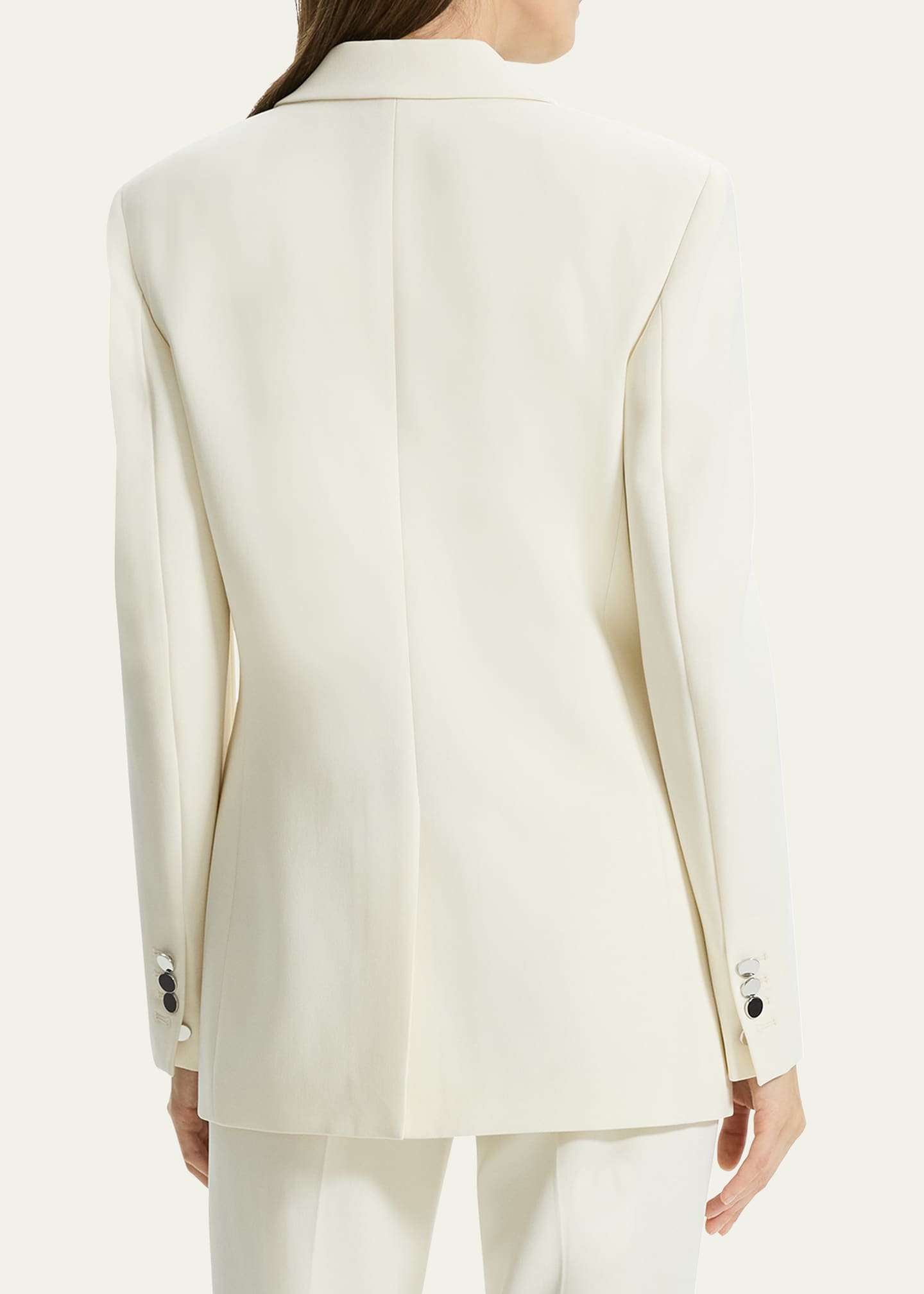 Theory ivory blazer discount