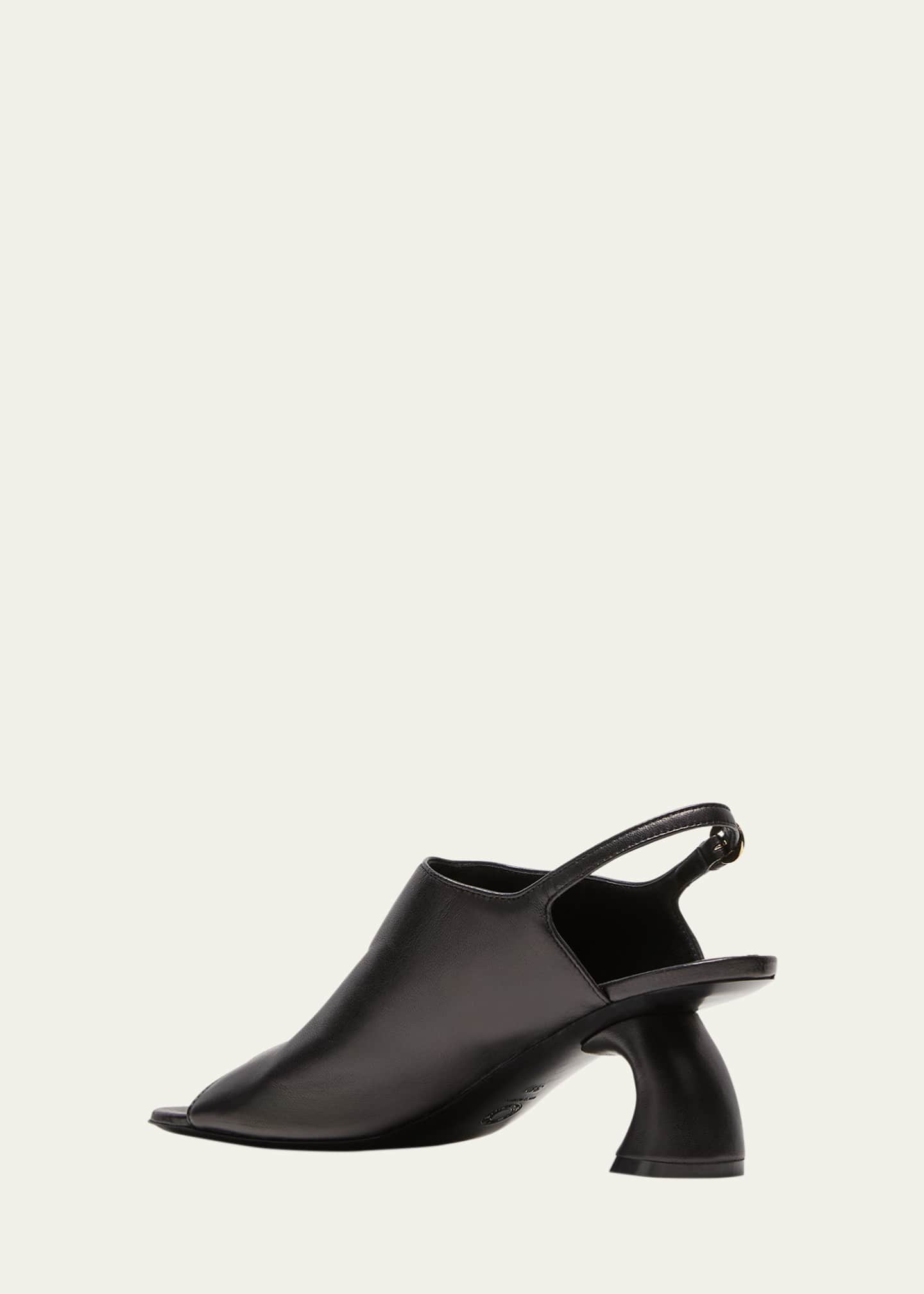 slingback mule sandals