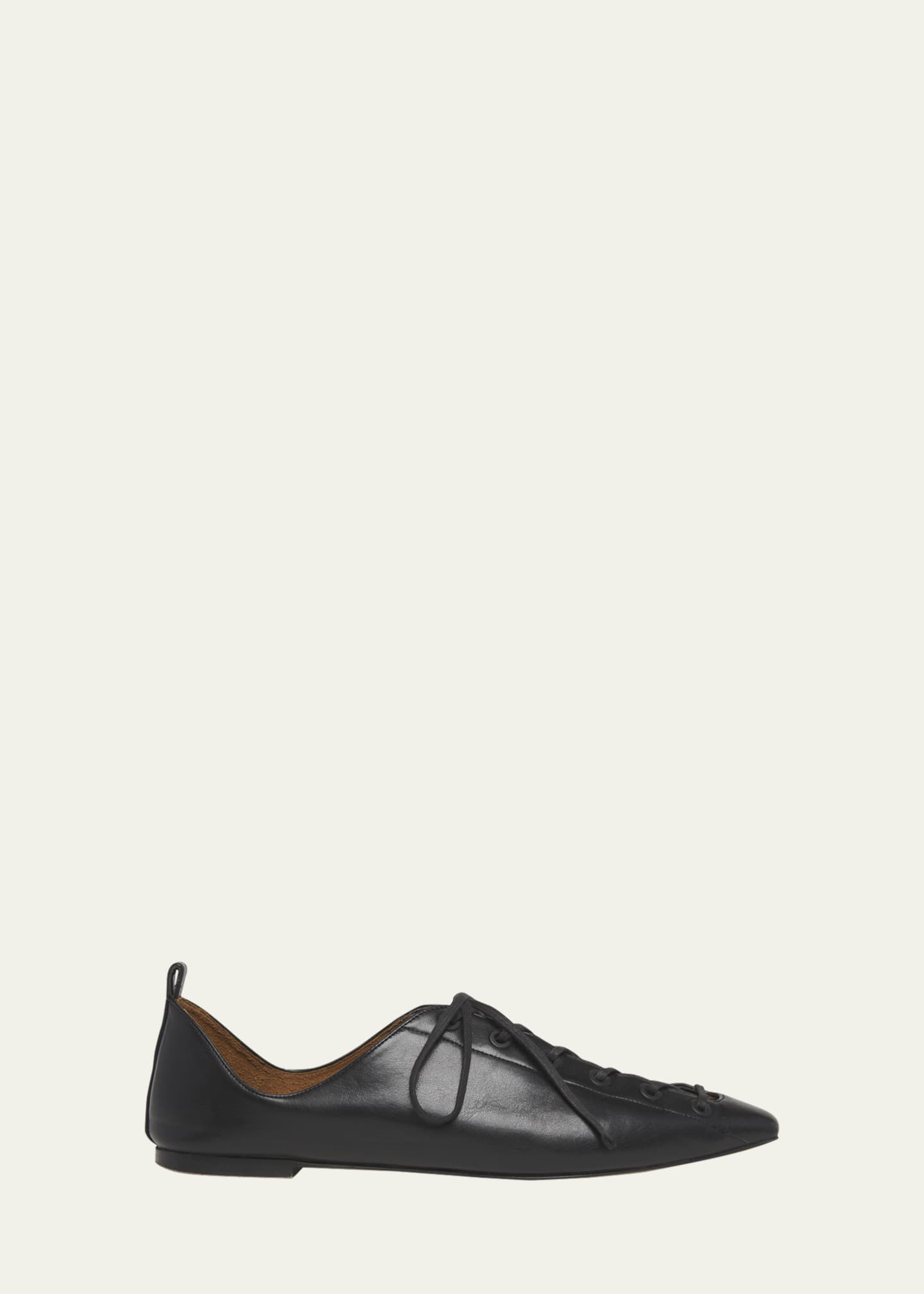 Stella McCartney 5MM TERRA LACEUP BALLET ALTE Bergdorf Goodman