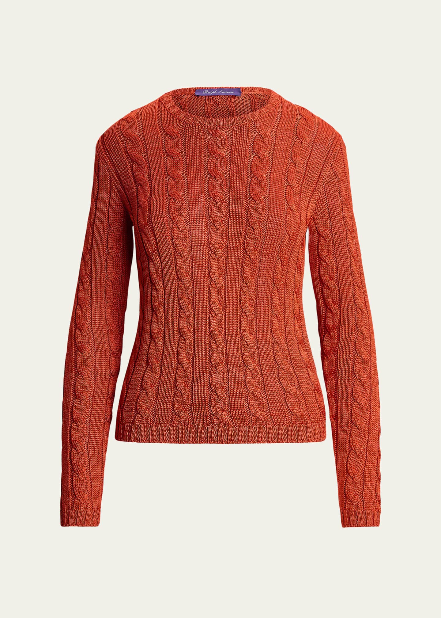 Ralph lauren silk discount sweater