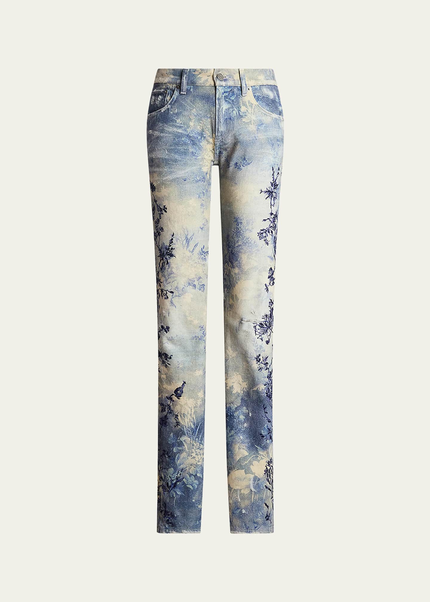 Ralph lauren sale floral jeans