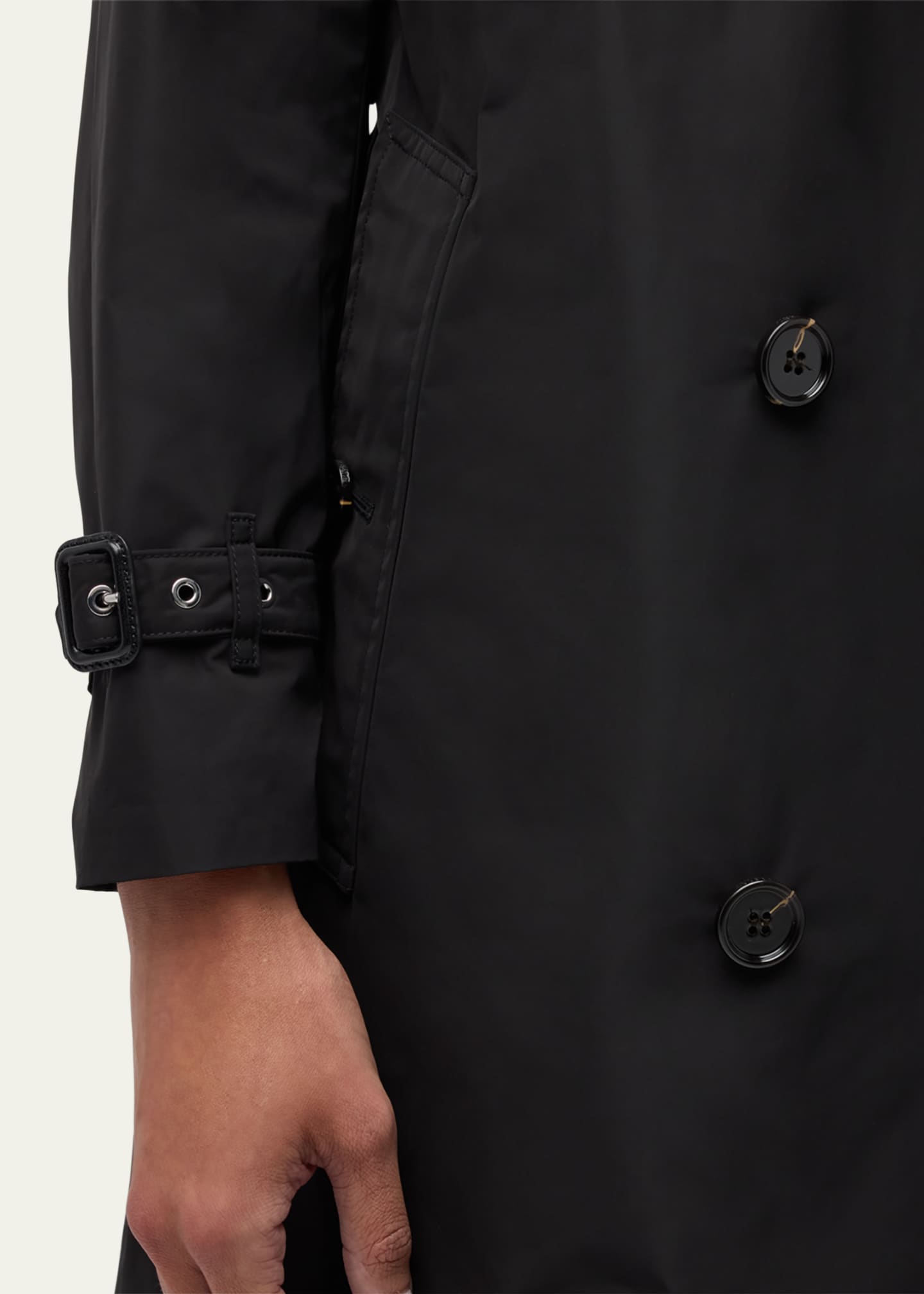 Burberry Kensington Double-Breasted Trench Coat Image 4 of 4