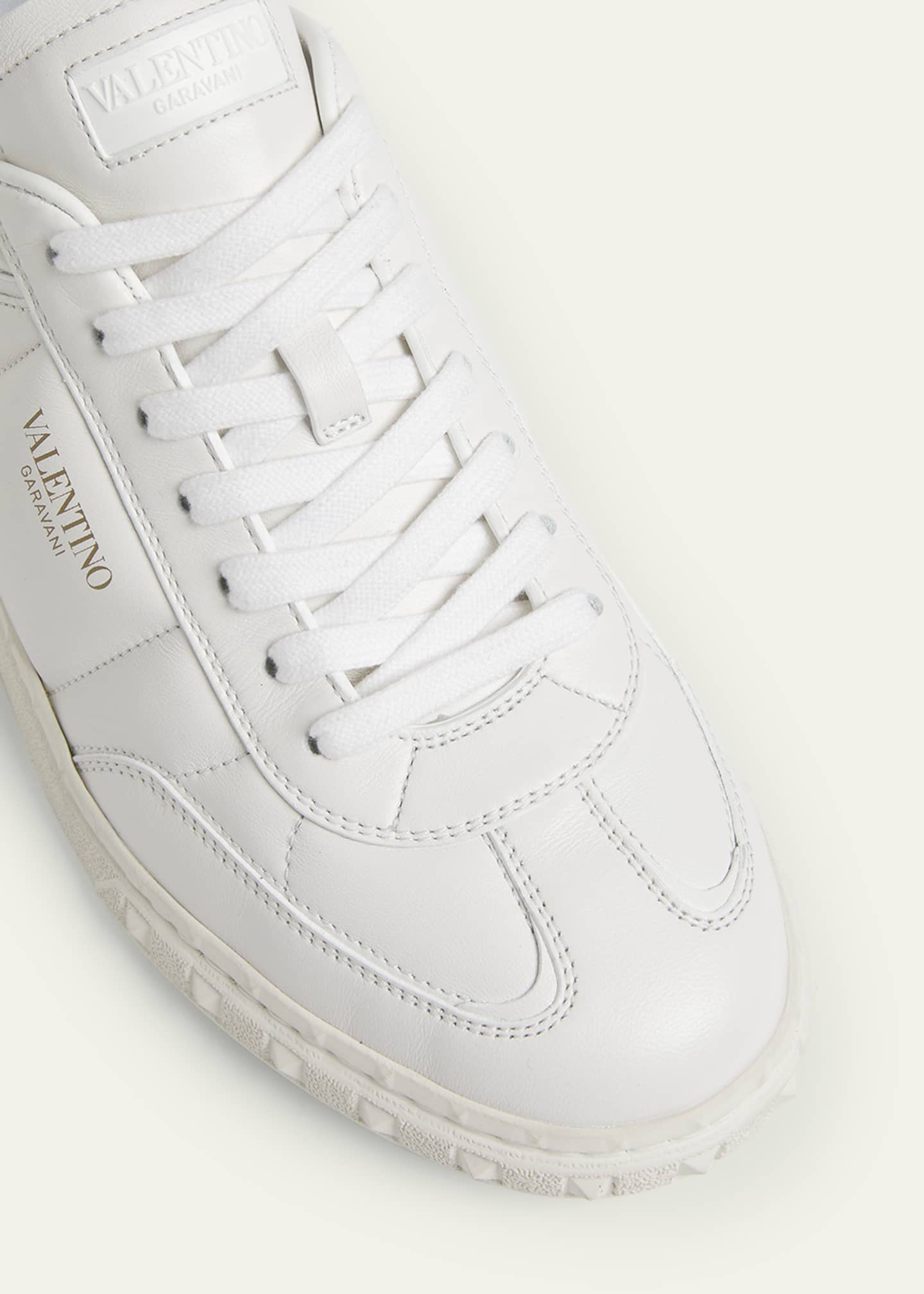 Valentino Garavani Men's Upvillage Leather Low-Top Sneakers Image 5 of 5