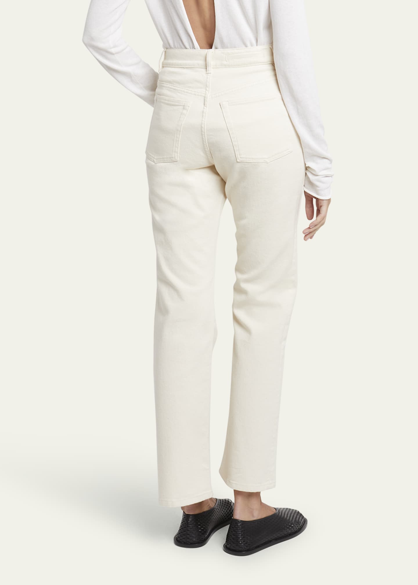 Proenza Schouler Jasper High-Rise Flared Jeans Image 3 of 5