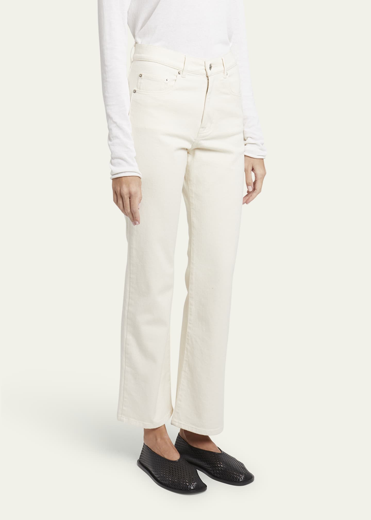 Proenza Schouler Jasper High-Rise Flared Jeans Image 4 of 5