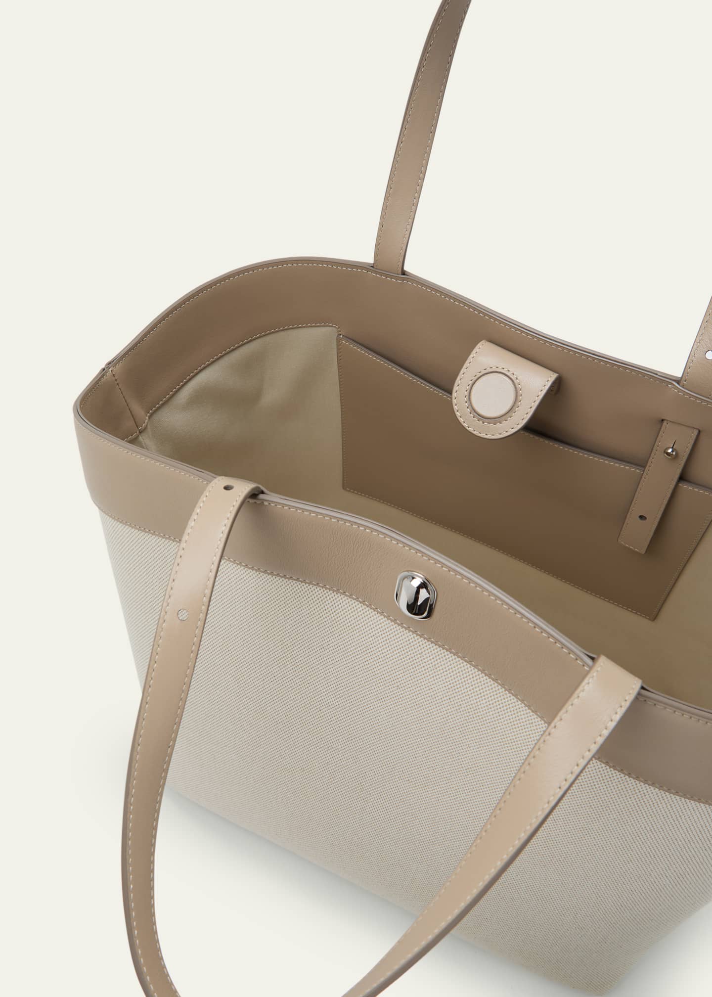 Savette Tondo Large Canvas Tote Bag Image 4 of 5
