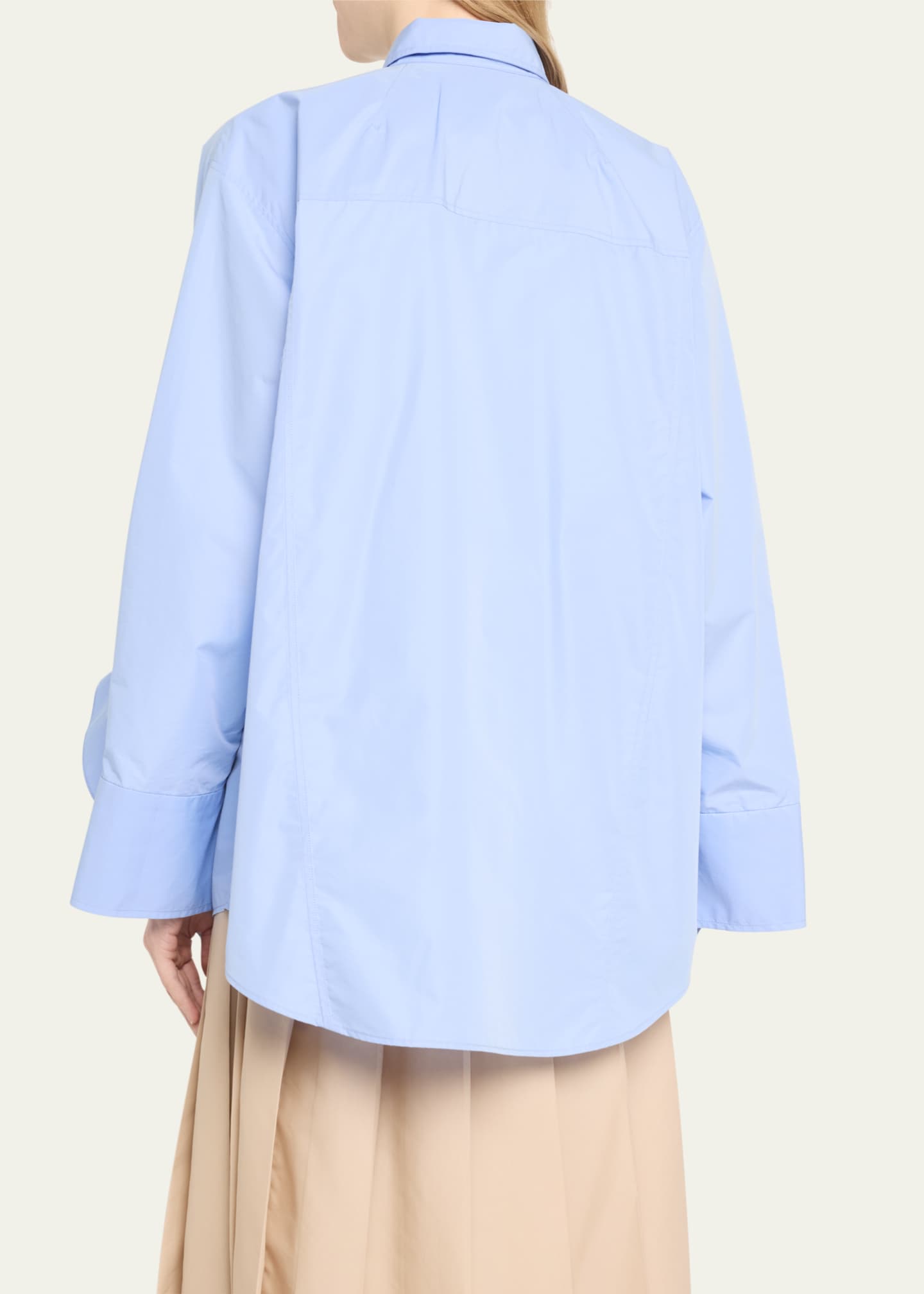 3.1 Phillip Lim Oversized Draped-Sleeve Shirt - Bergdorf Goodman