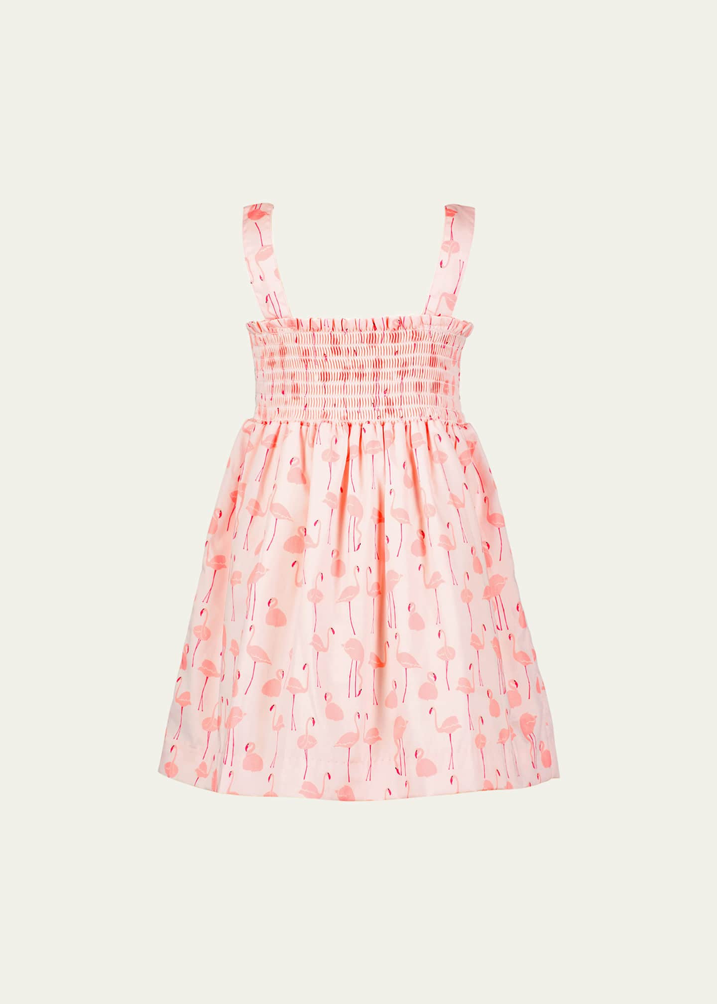 Rachel Riley Girl's Flamingo Sundress, Size 2-14 Image 2 of 2