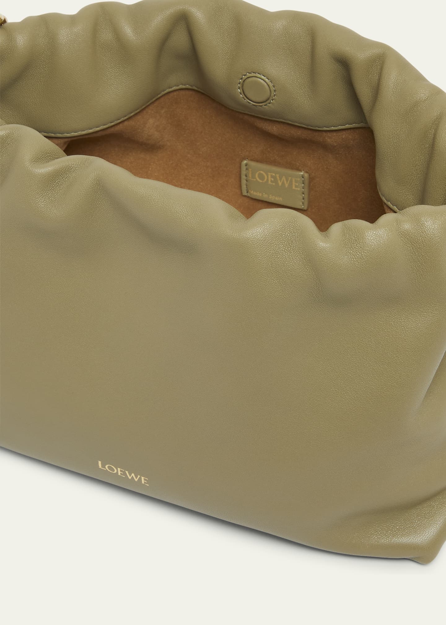 Loewe Flamenco Small Crossbody Bag in Napa Leather with Detachable Chain Image 4 of 6