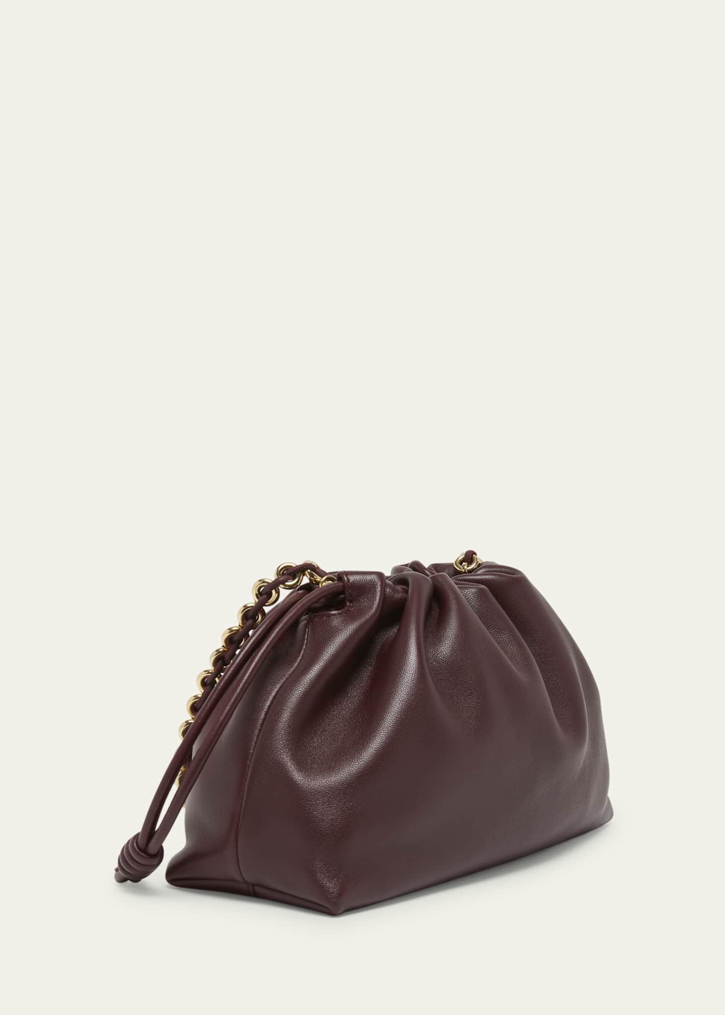 Loewe Flamenco Small Crossbody Bag in Napa Leather with Detachable Chain Image 3 of 6