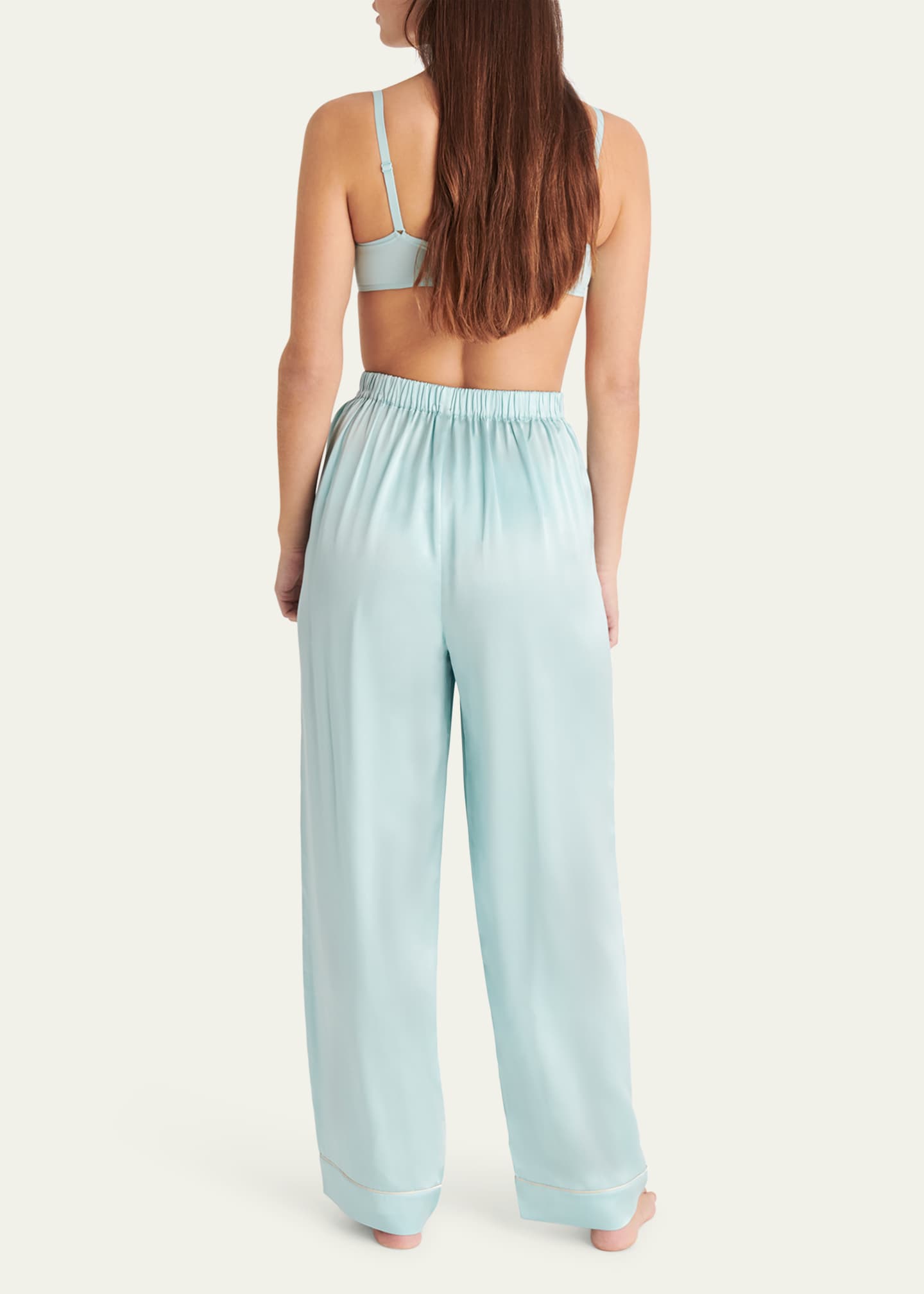 Eres Mondain Pleated Silk Pajama Pants Image 3 of 4