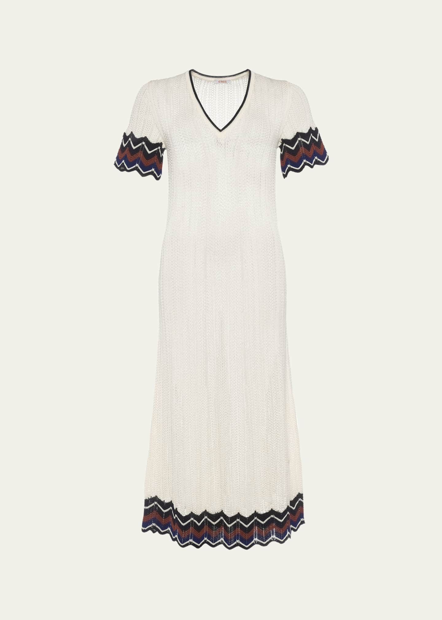 eres maxi dress ERES 'Scene' Dress Green