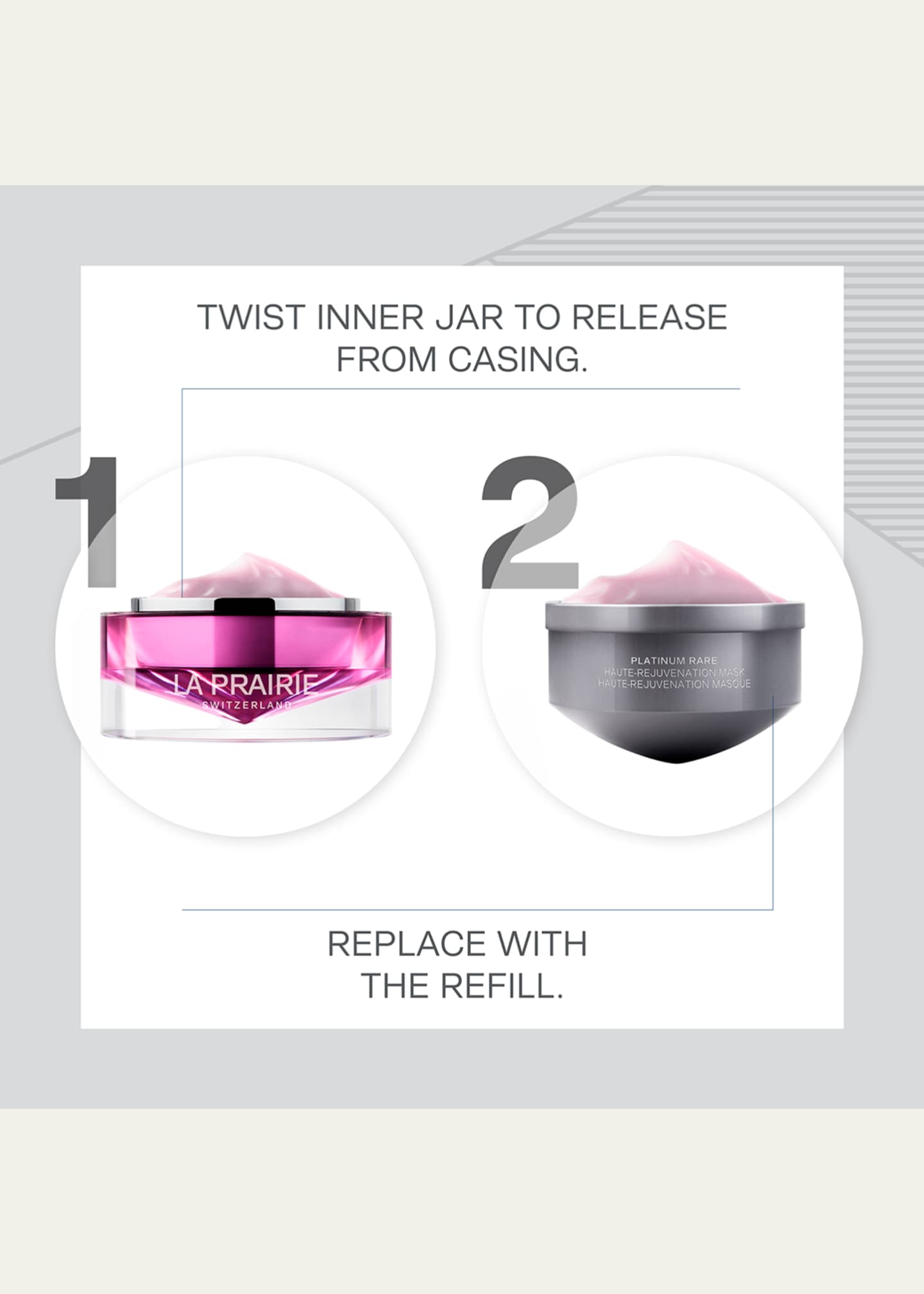 La Prairie Platinum Rare Haute-Rejuvenation Intensive Treatment Mask Refill Image 2 of 5