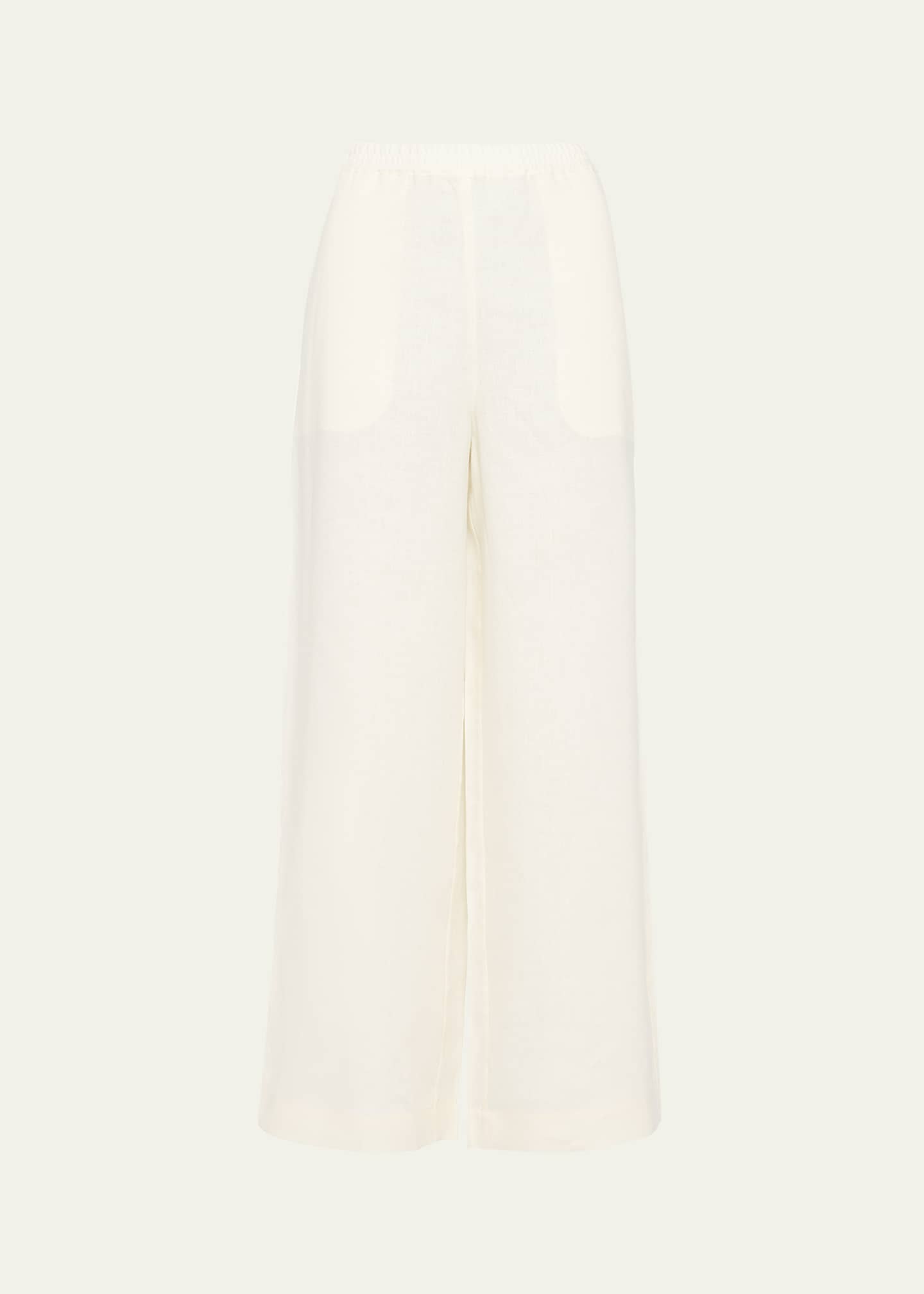 Eres Select Linen Wide-Leg Pants Image 1 of 4