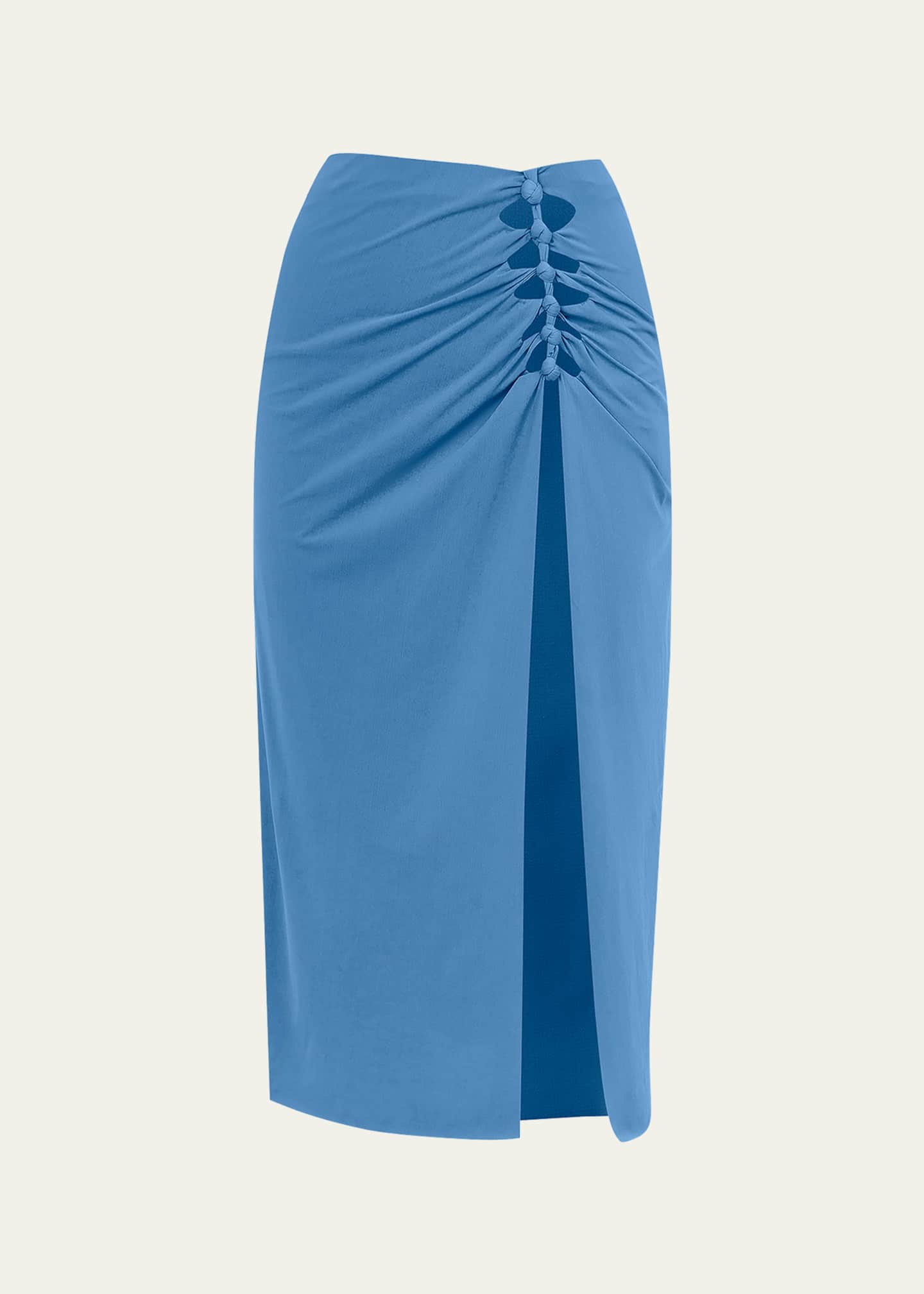 Vix Solid Megan Midi Skirt - Bergdorf Goodman