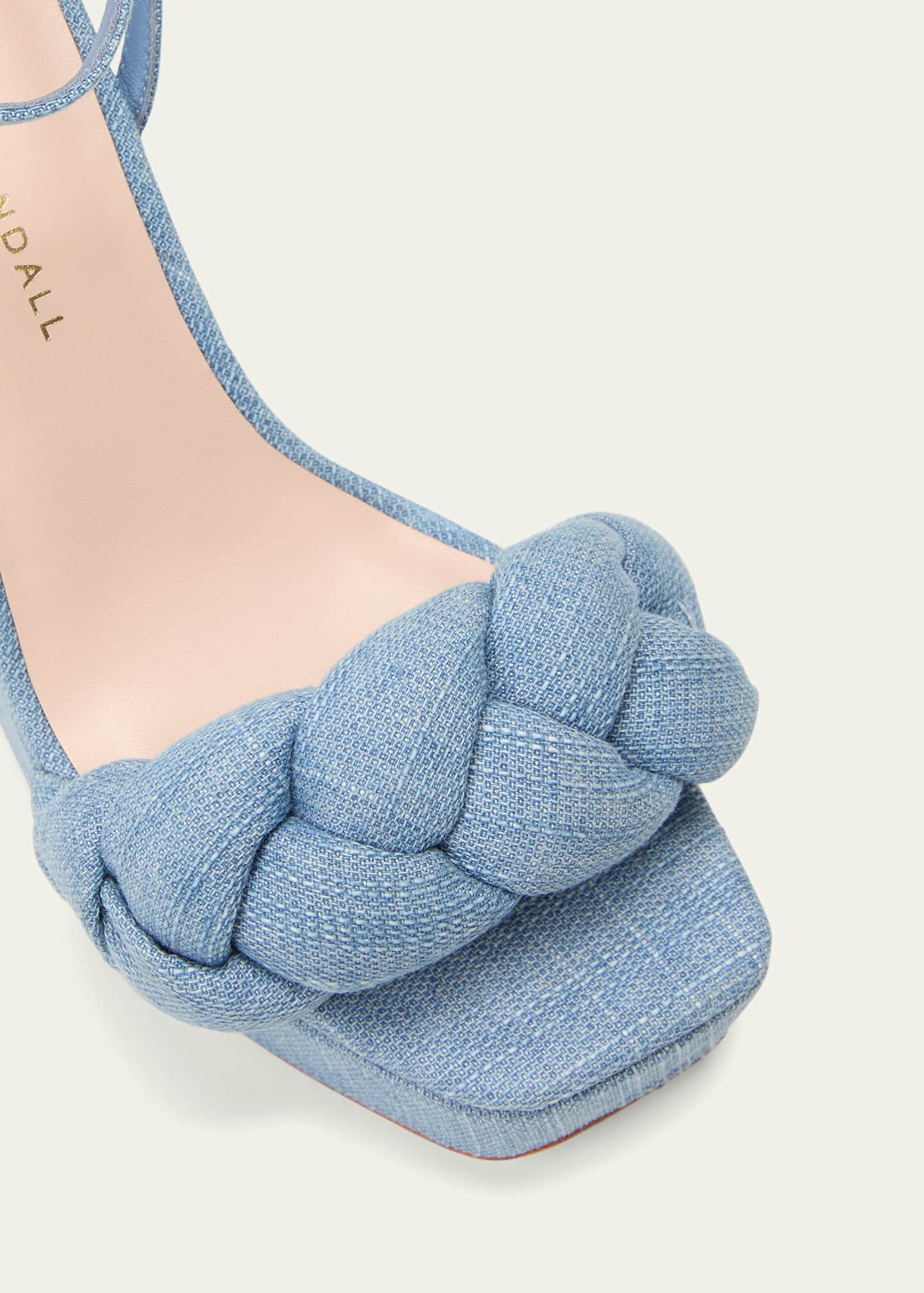 Loeffler randall online denim sandals
