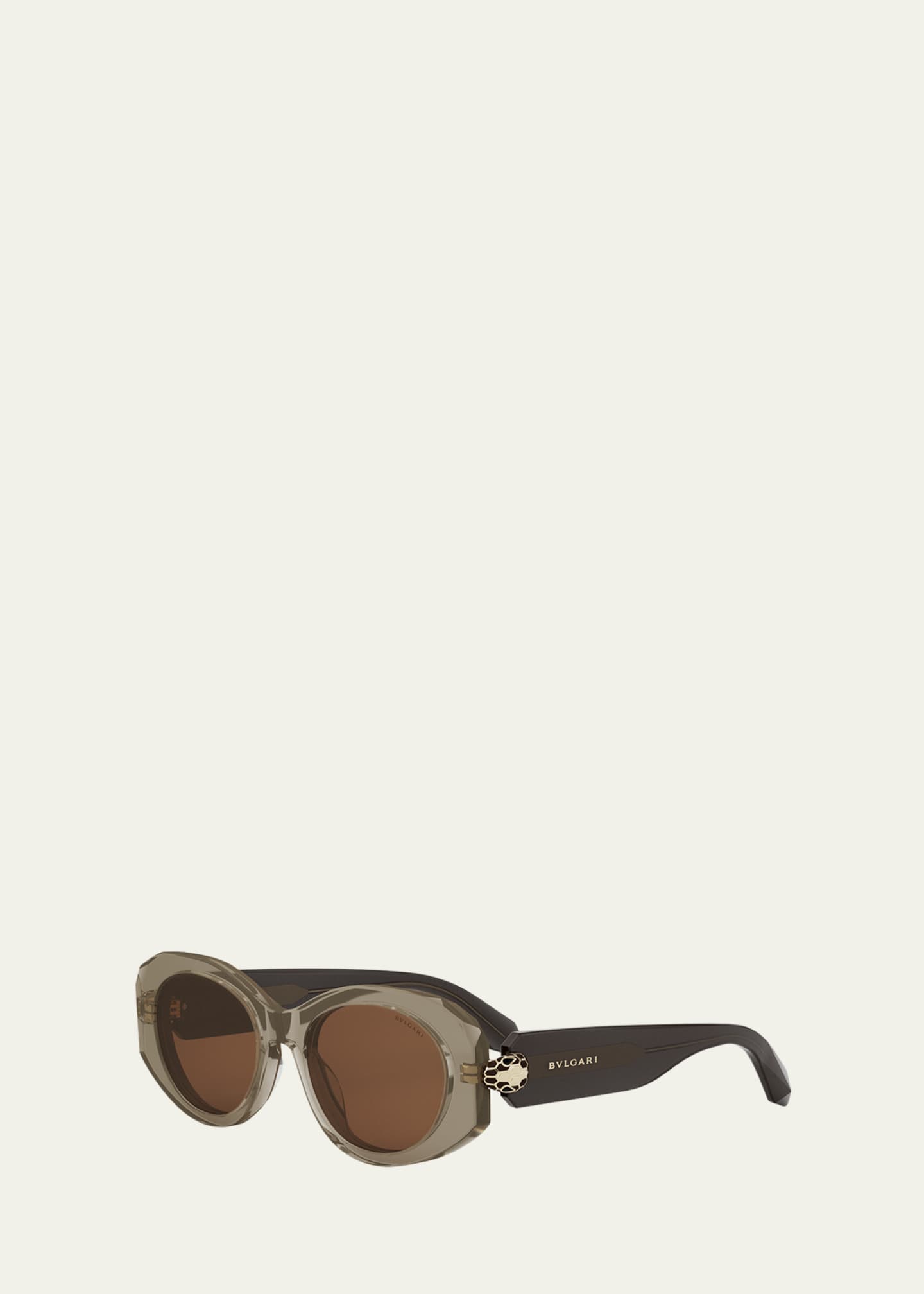 BVLGARI Serpenti Oval Sunglasses Bergdorf Goodman