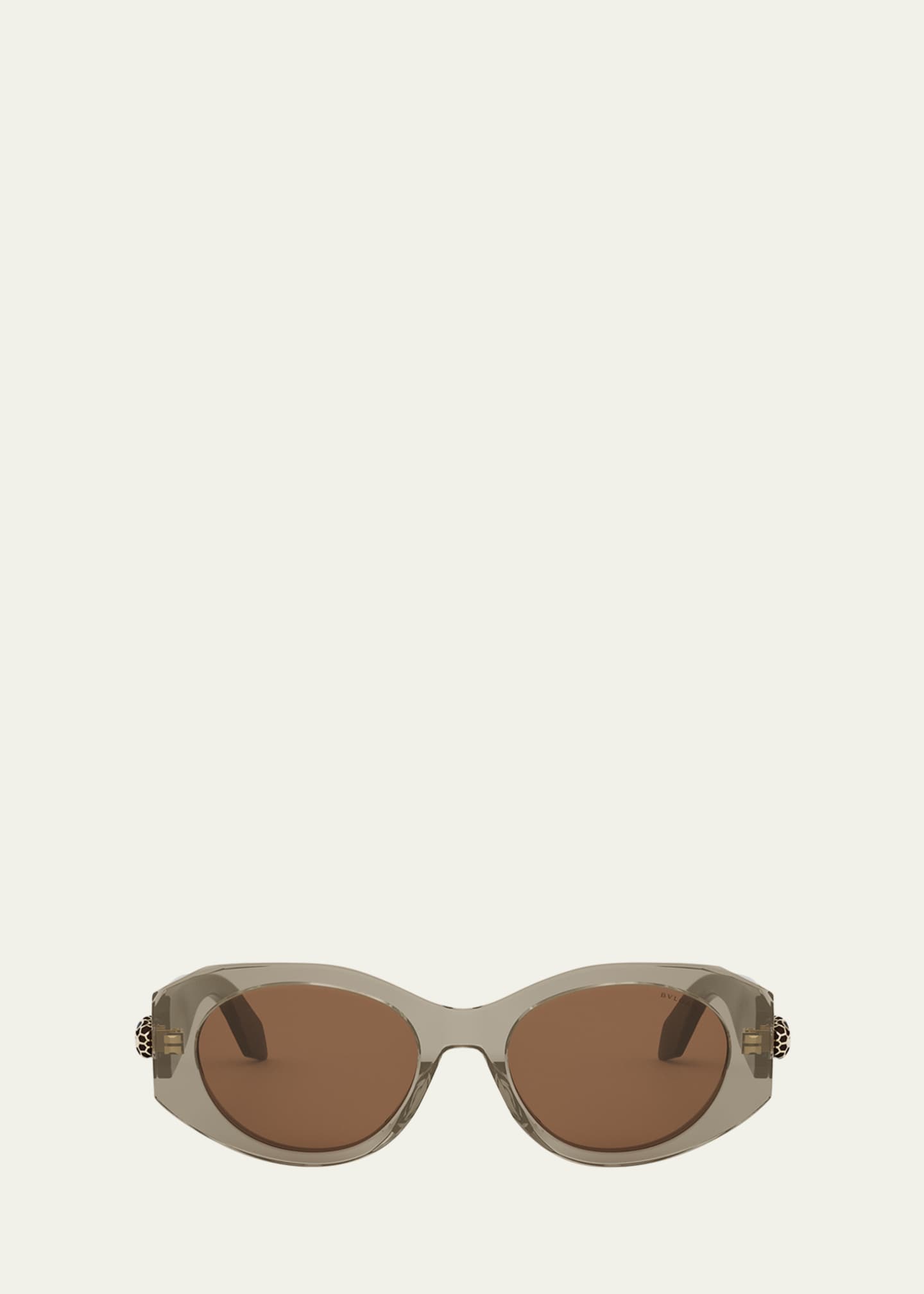 BVLGARI Serpenti Oval Sunglasses - Bergdorf Goodman