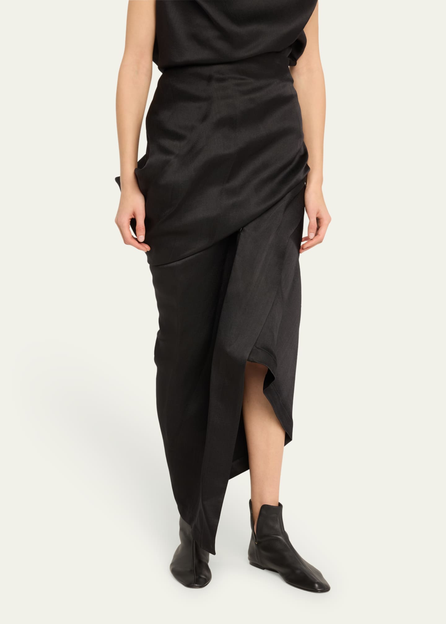 Isamu Sheer Willow Asymmetrical Skirt main image 1