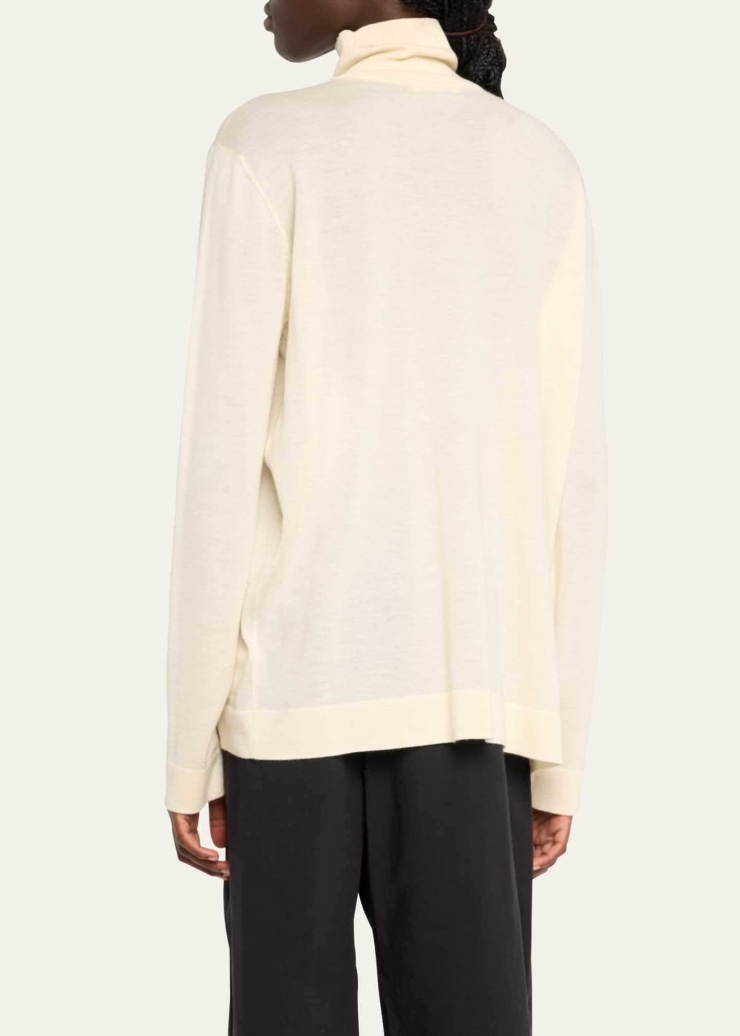 THE ROW Fulton Cashmere Turtleneck Image 3 of 5