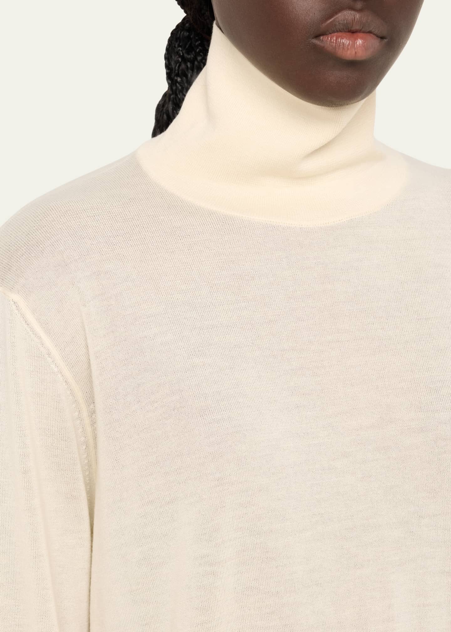 THE ROW Fulton Cashmere Turtleneck Image 5 of 5