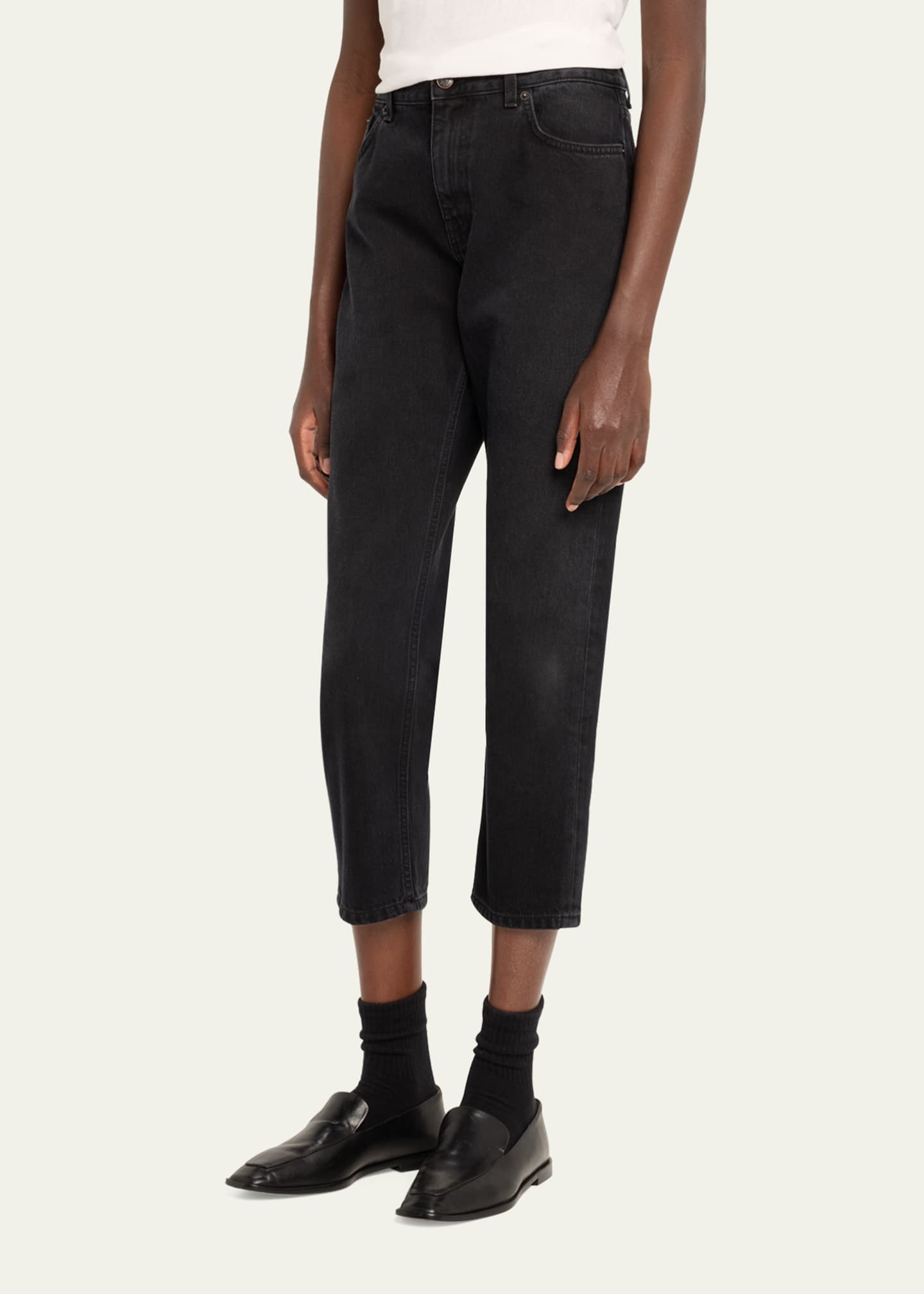 THE ROW Land Straight-Leg Jeans Image 4 of 5