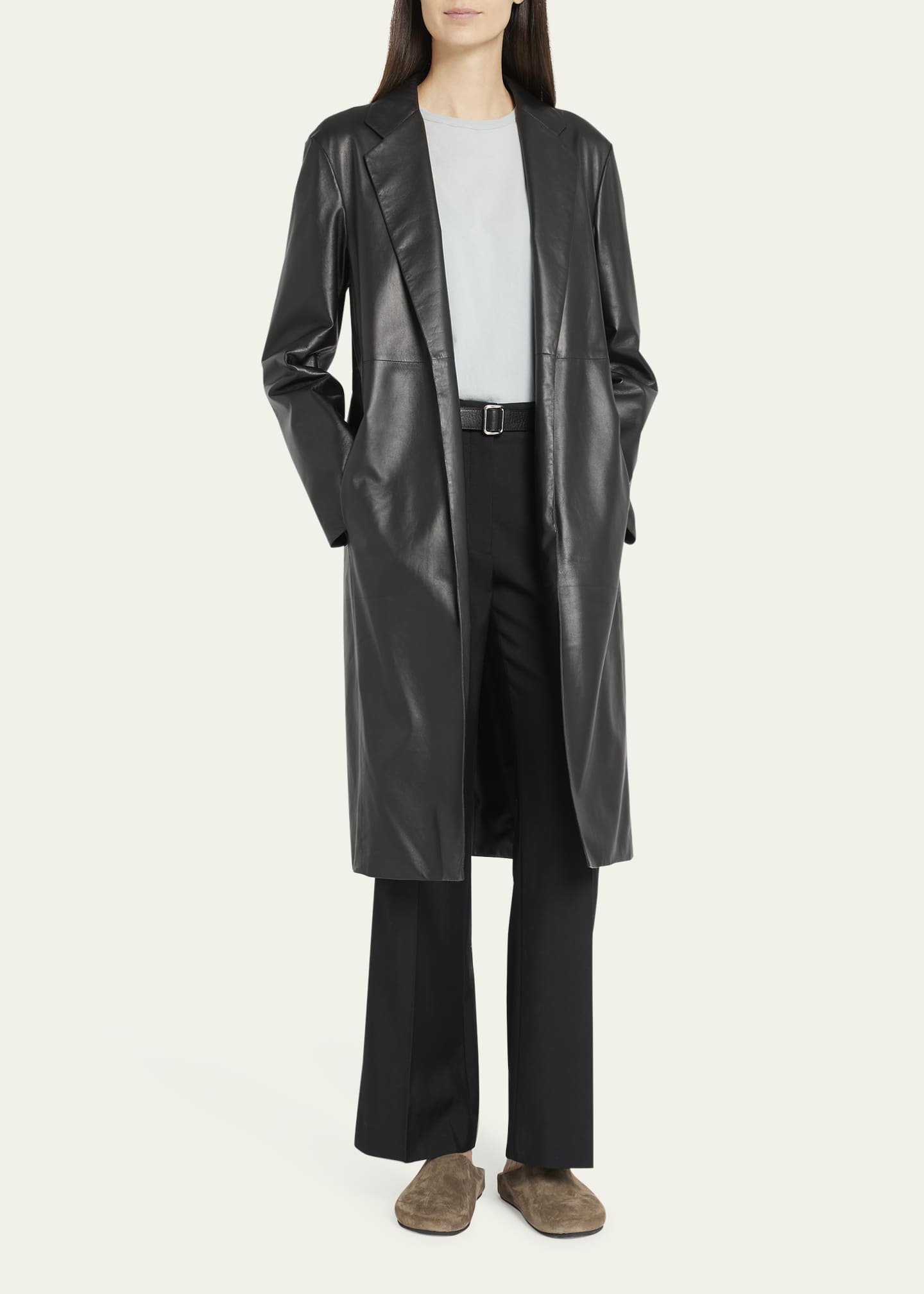 The row leather coat 2025