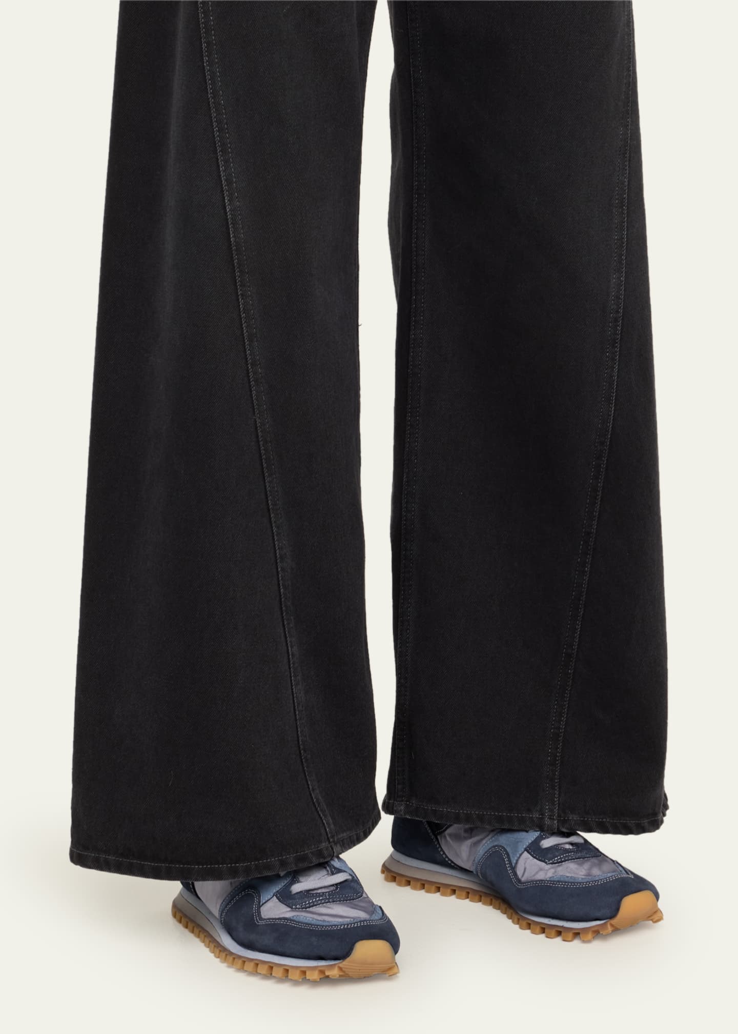 Comme des Garcons Comme des Garcons x Spalwart Colorblock Suede Runner Sneakers Image 2 of 6