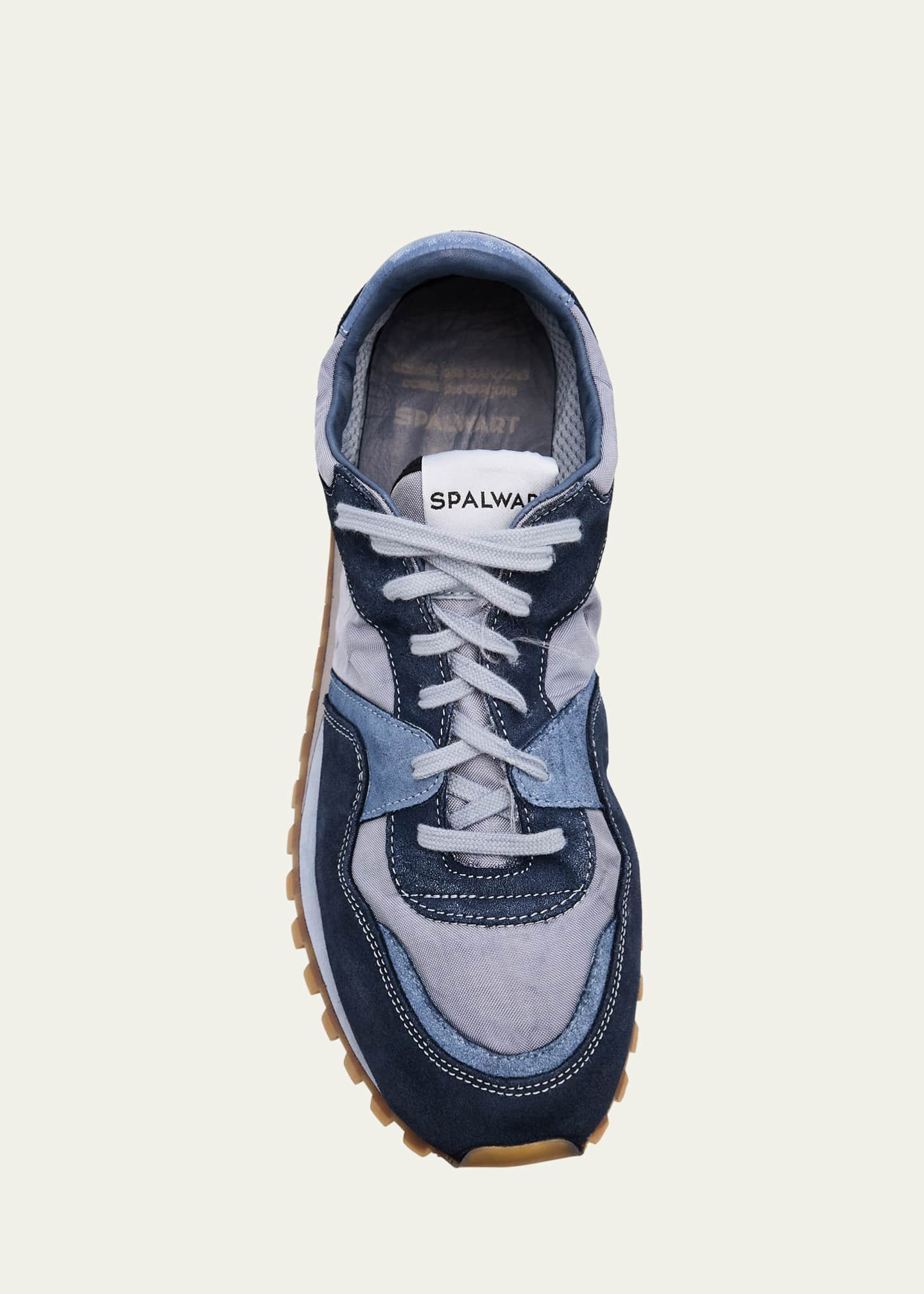 Comme des Garcons Comme des Garcons x Spalwart x Spalwart Colorblock Suede Runner Sneakers Bergdorf Goodman