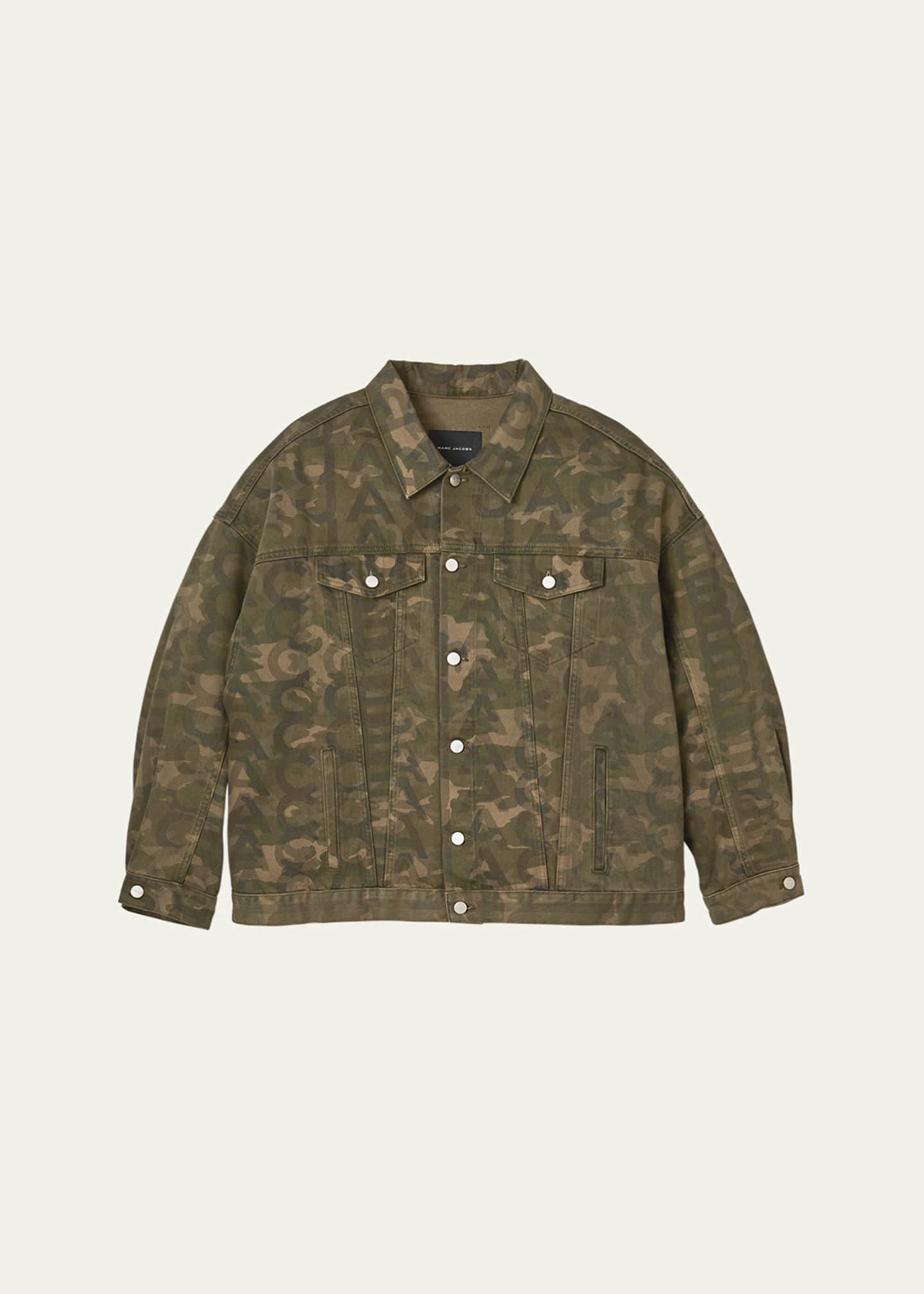 Marc Jacobs Camo Big Trucker Jacket