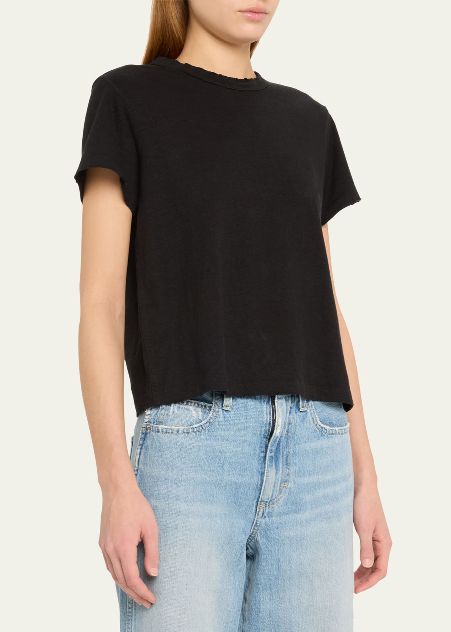 AMO Denim Love Crewneck Tee Image 4 of 5