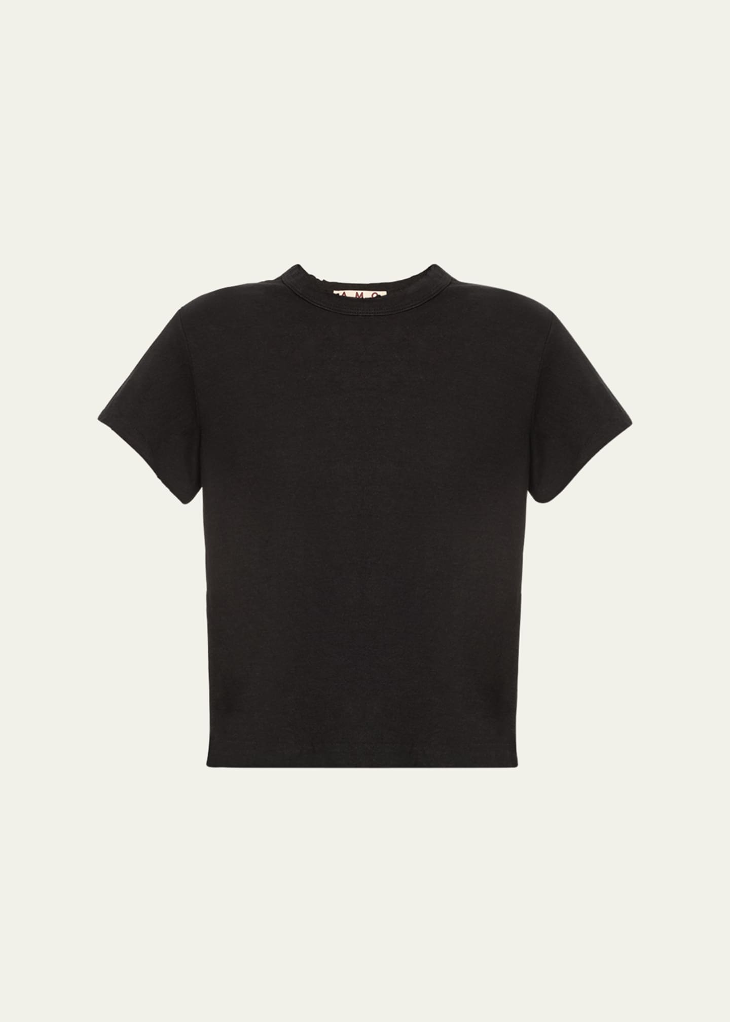 AMO Denim Love Crewneck Tee Image 1 of 5