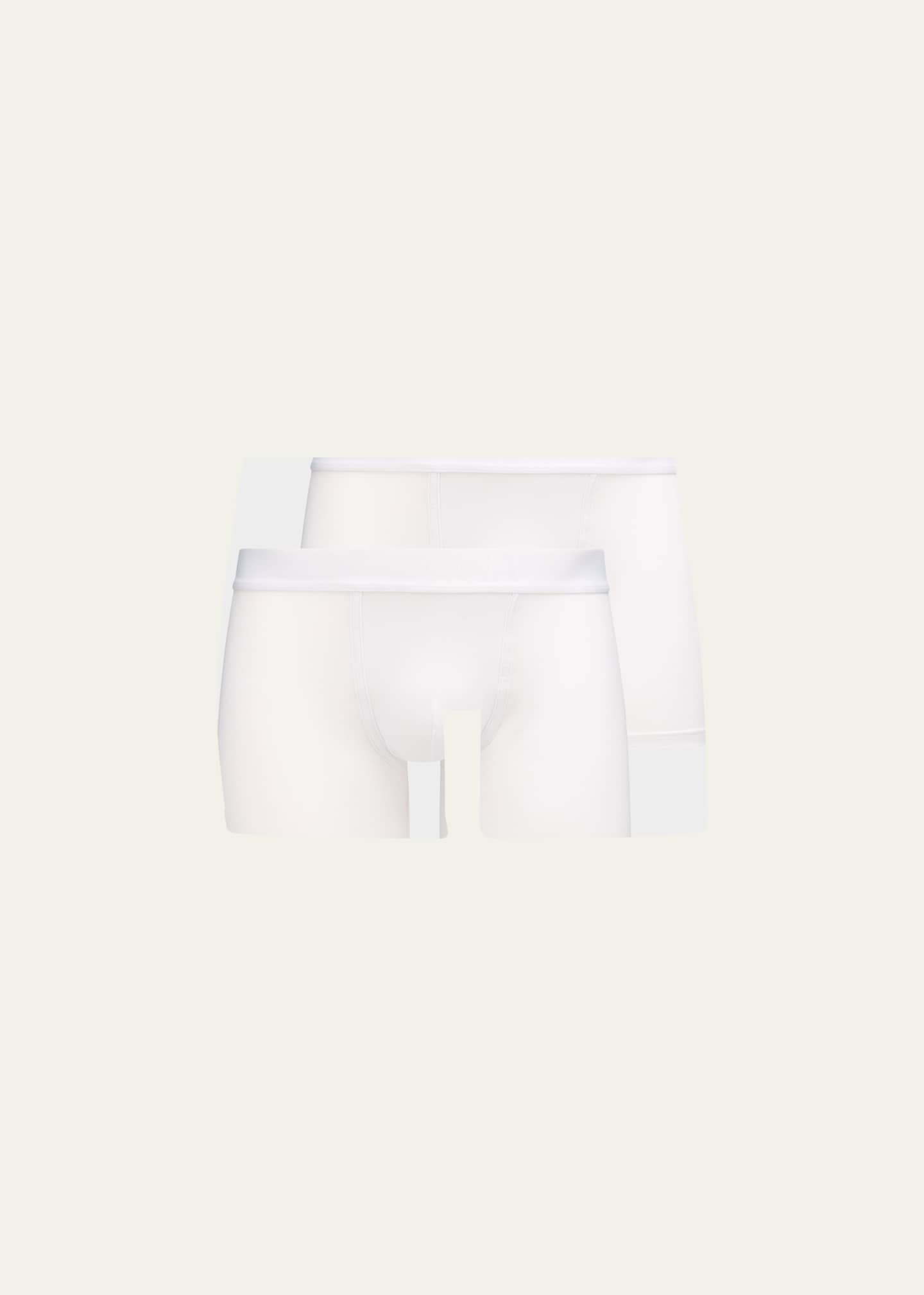 ZEGNA Men's Two-Pack Cotton Boxer Briefs