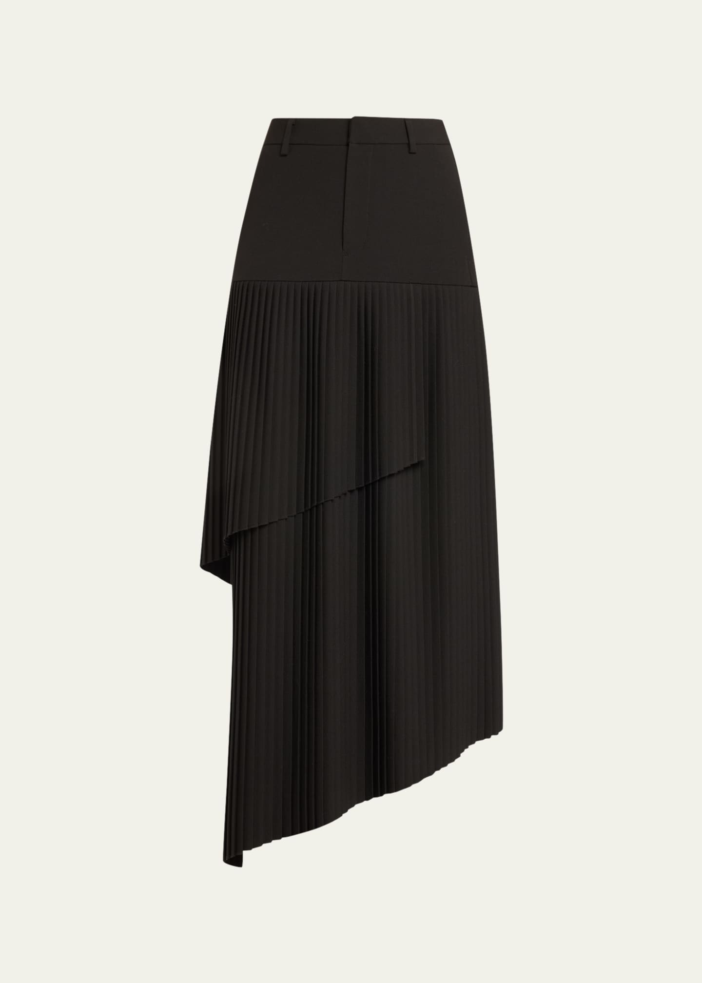 MM6 Maison Margiela Long Pleated Skirt Image 1 of 5