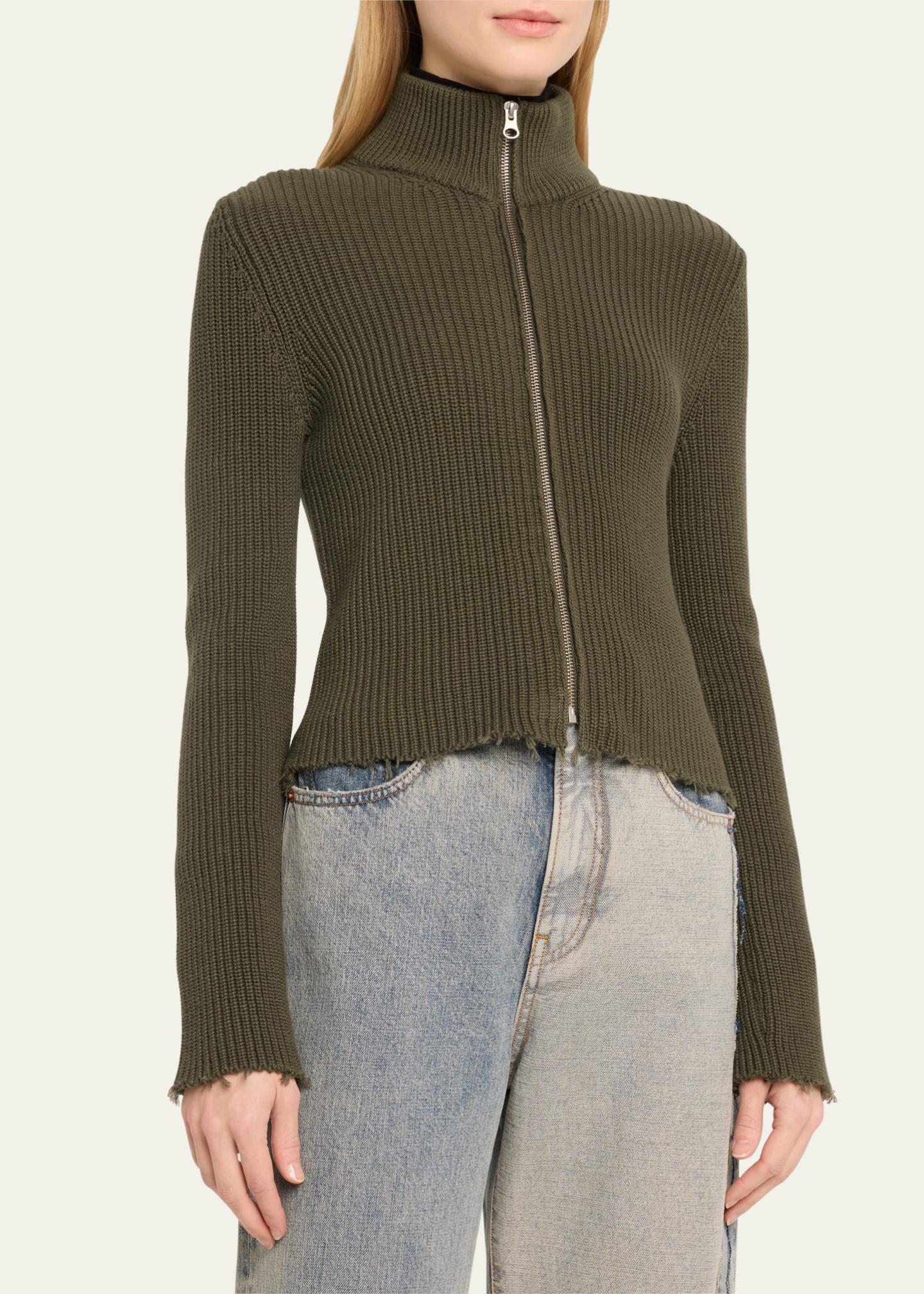 MM6 Maison Margiela Knit Sports Jacket - Bergdorf Goodman