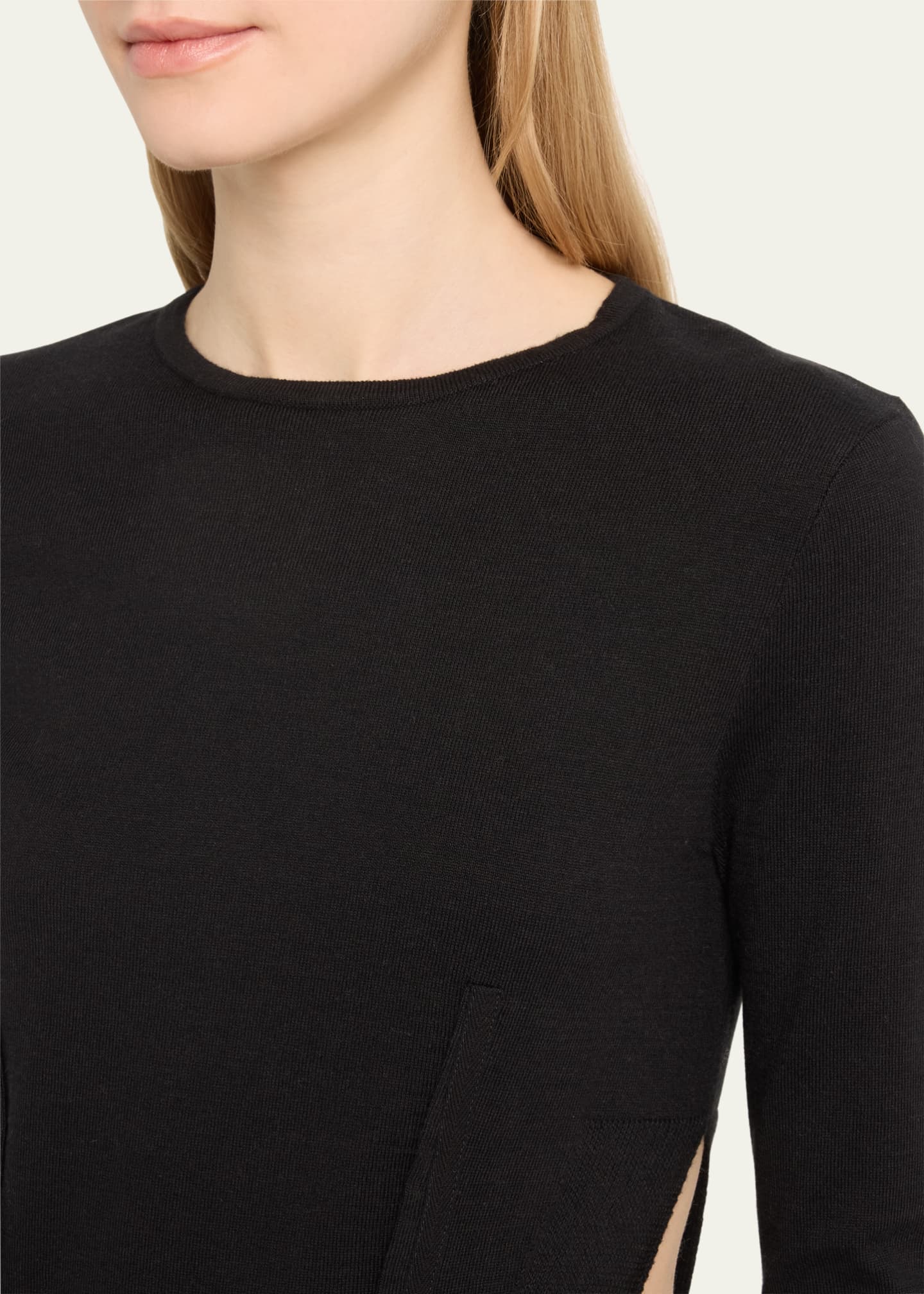 MM6 Maison Margiela Asymmetric Midi Dress Image 5 of 5