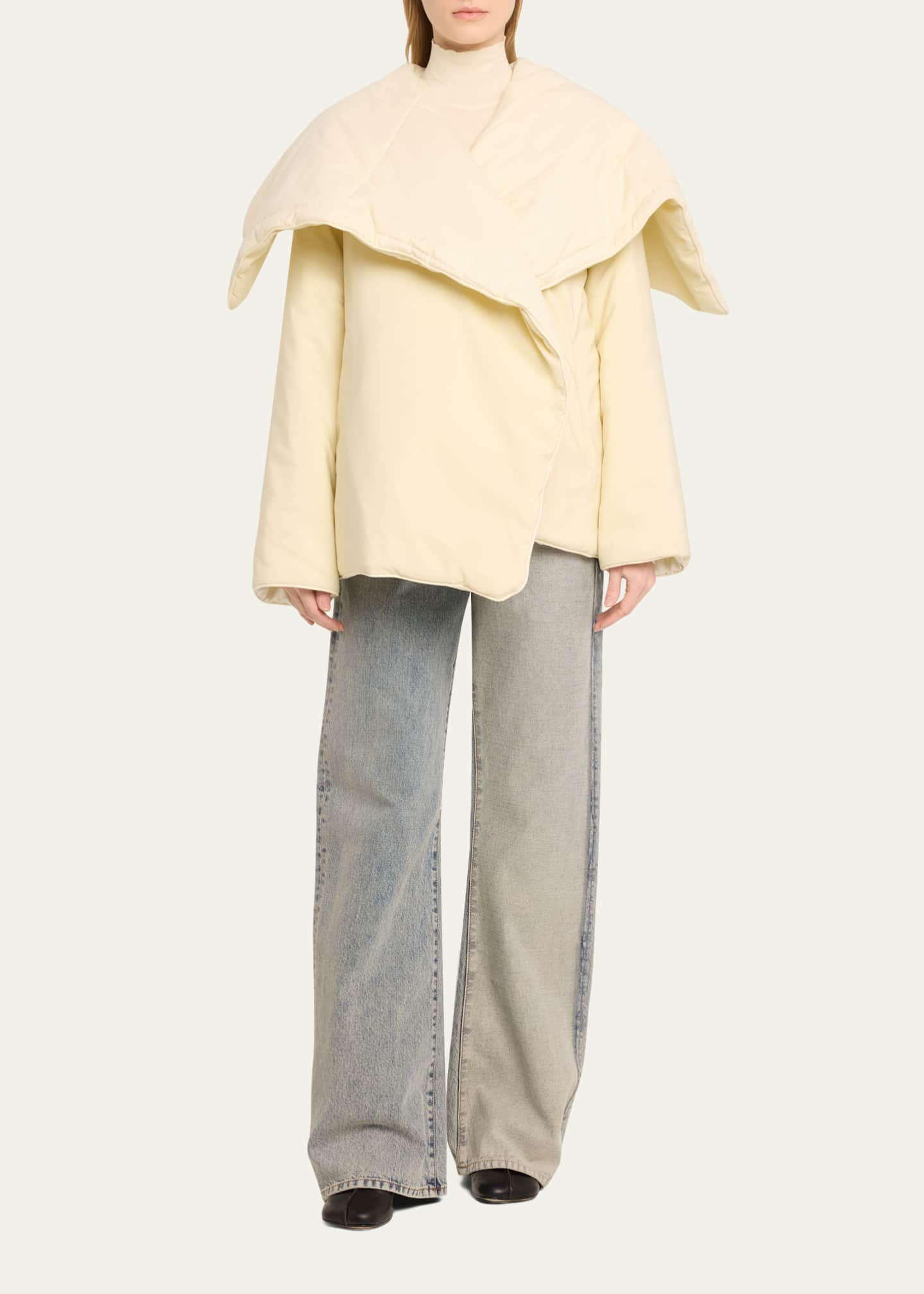 Oversized sports jacket top