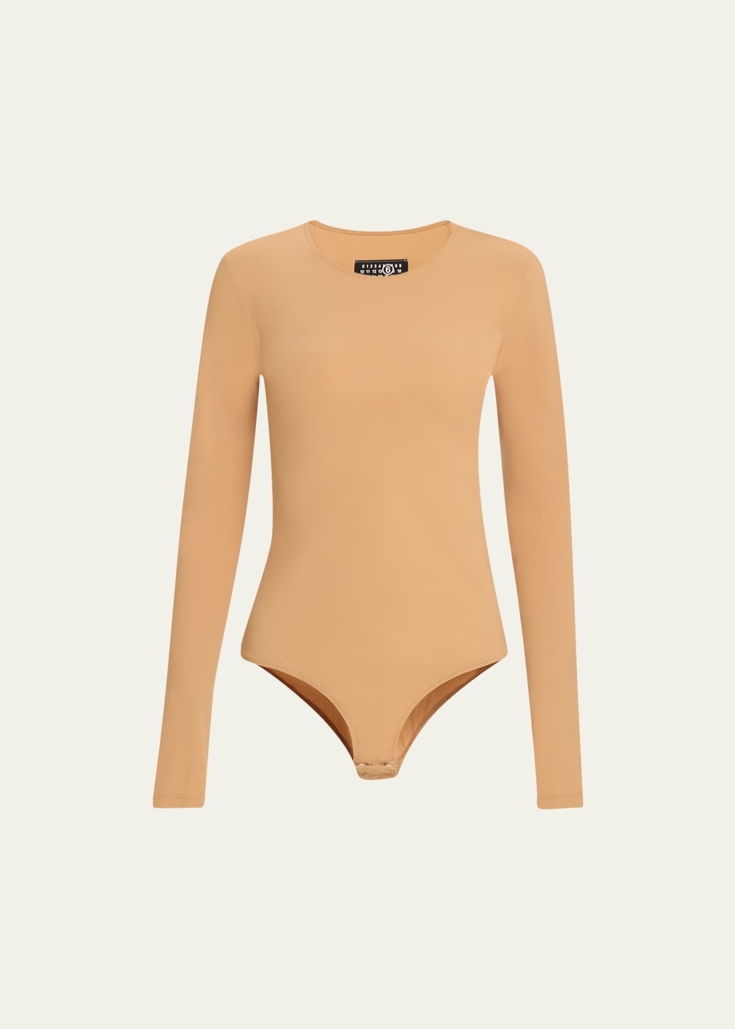 【再入荷】 Margiela Maison MM6 Long-Sleeve Goodman Bergdorf - Bodysuit トップス