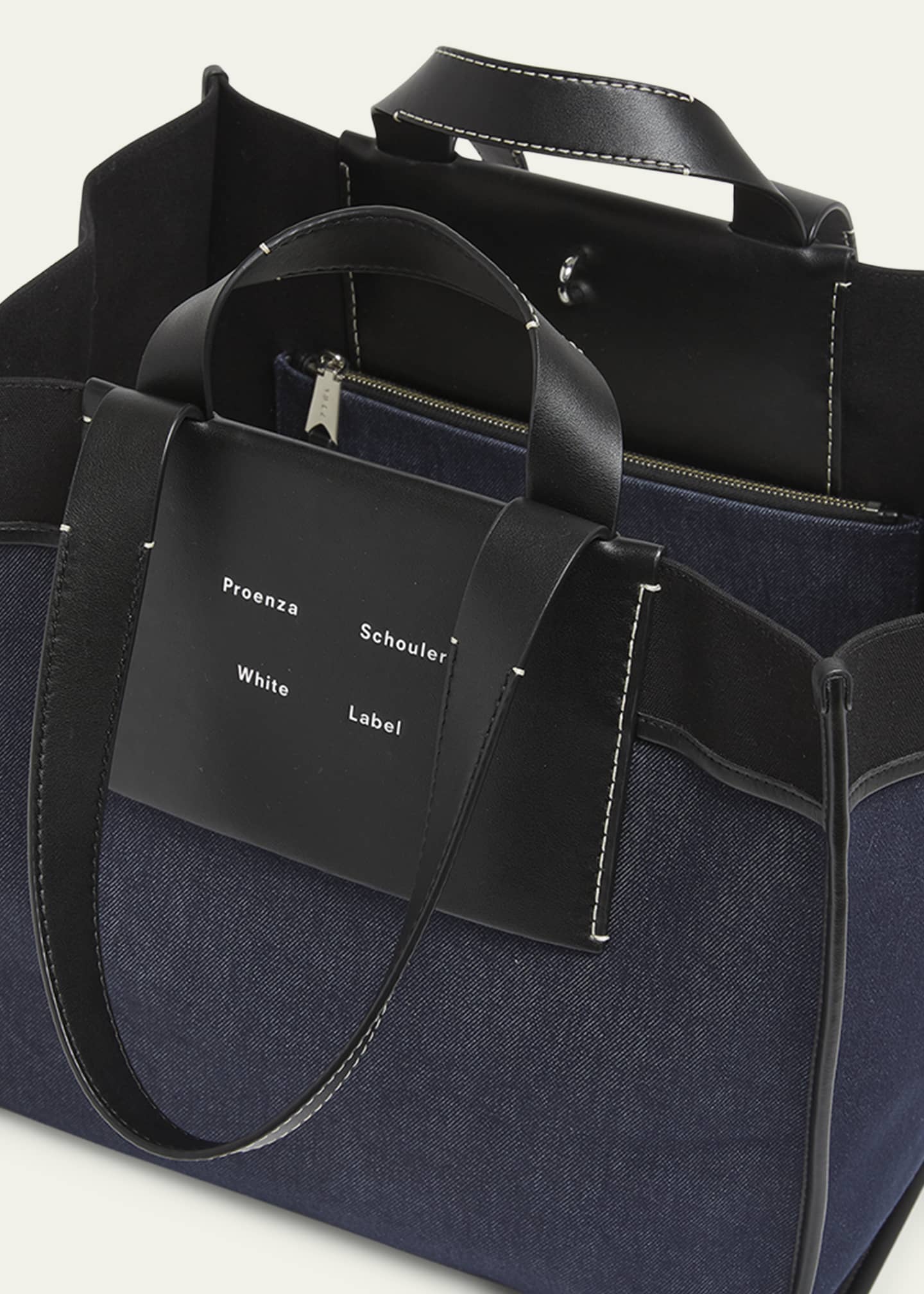 Proenza schouler denim discount tote